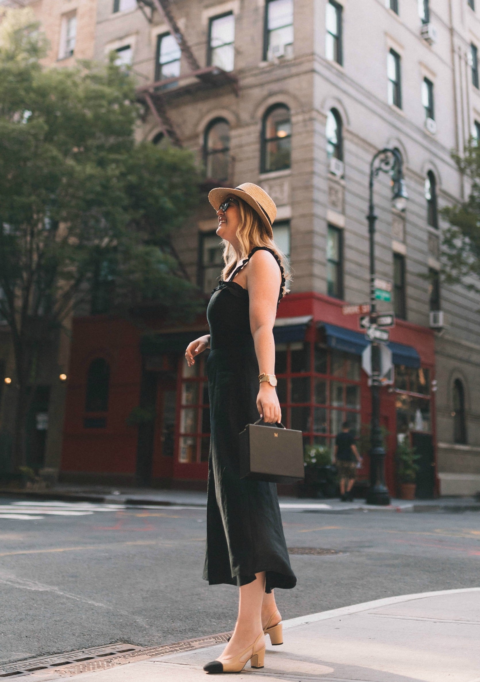 Linen Dress on Meghan Donovan of wit & whimsy
