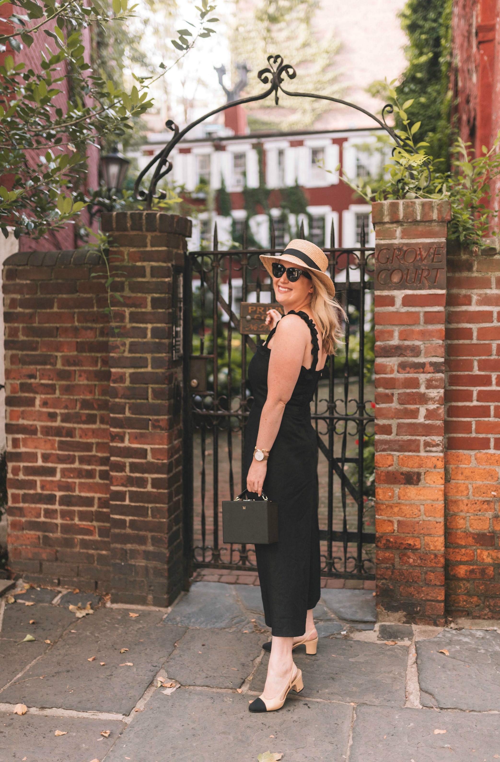 Linen Dress on Meghan Donovan of wit & whimsy