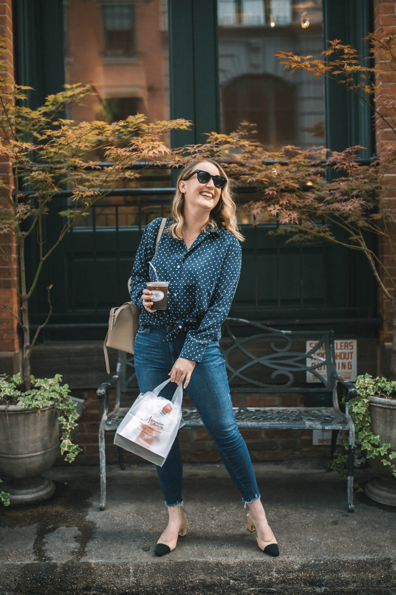 Everlane Polka Dot Silk Shirt I A Year in Review: 2018