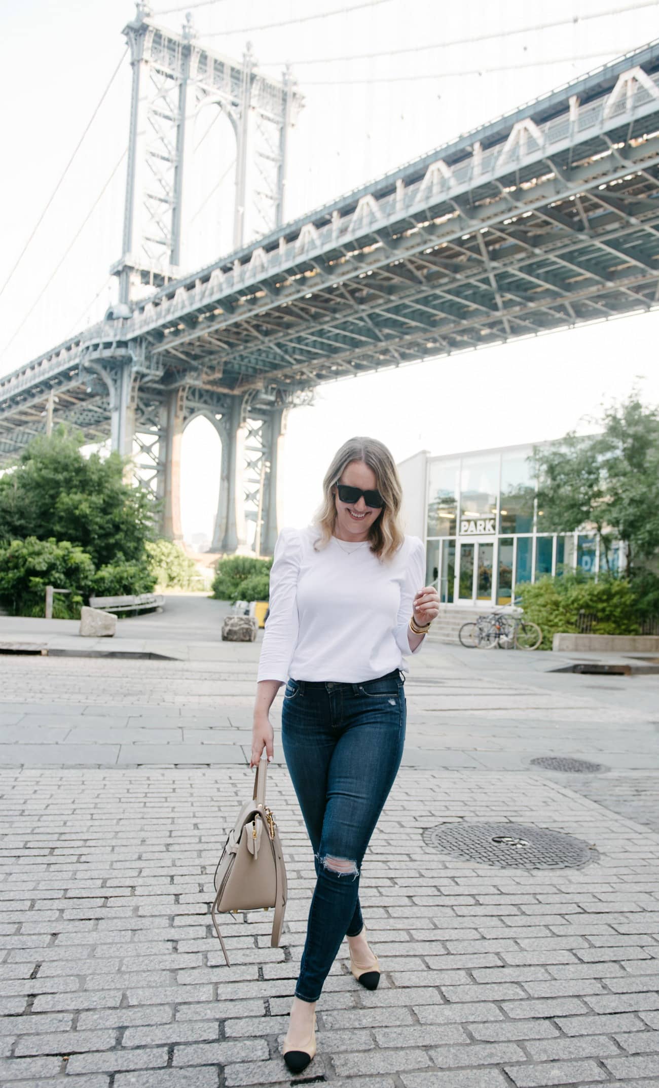 ALC Karlie Tee and Paige Jeans