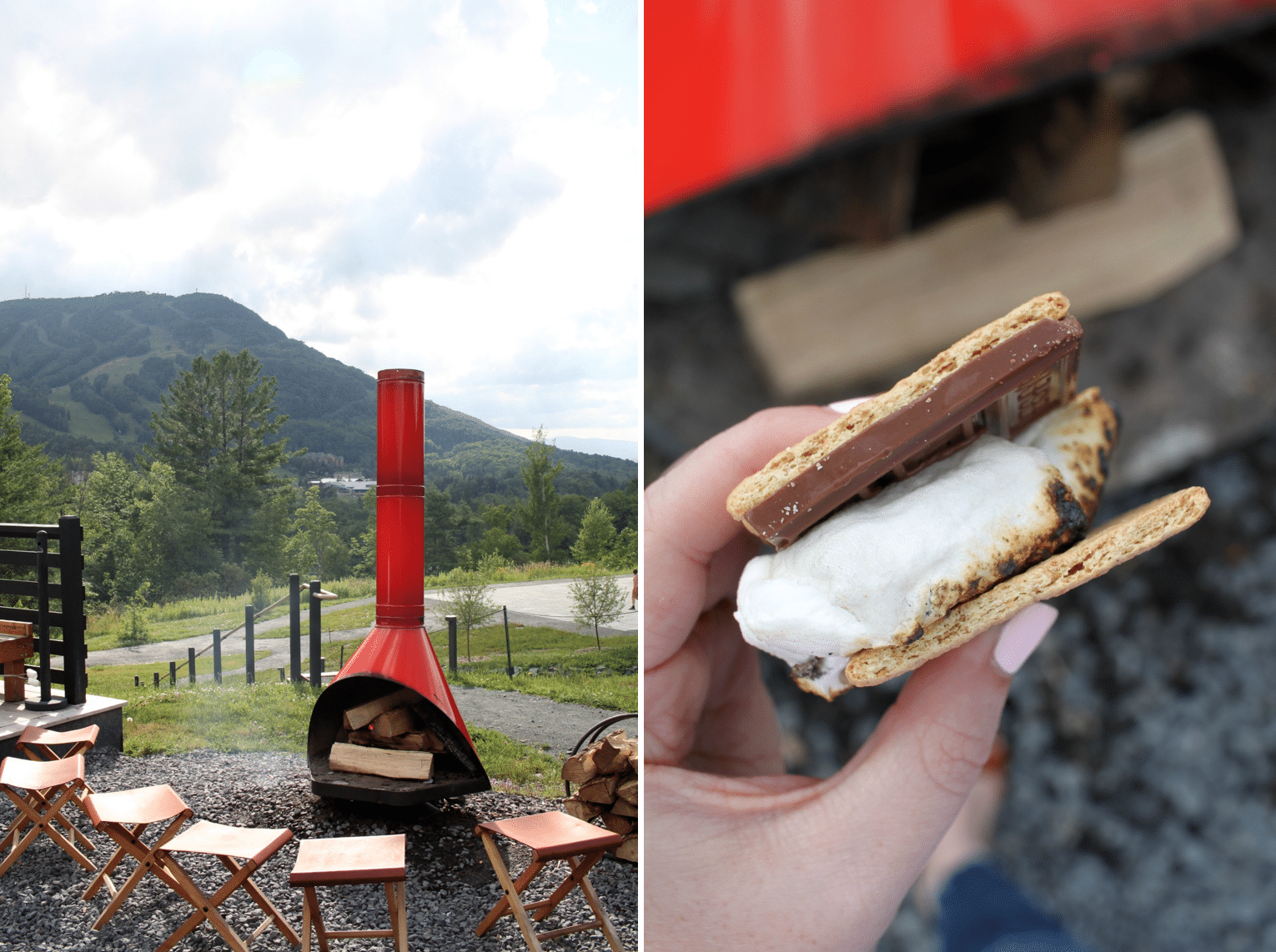 making smores I wit & whimsy