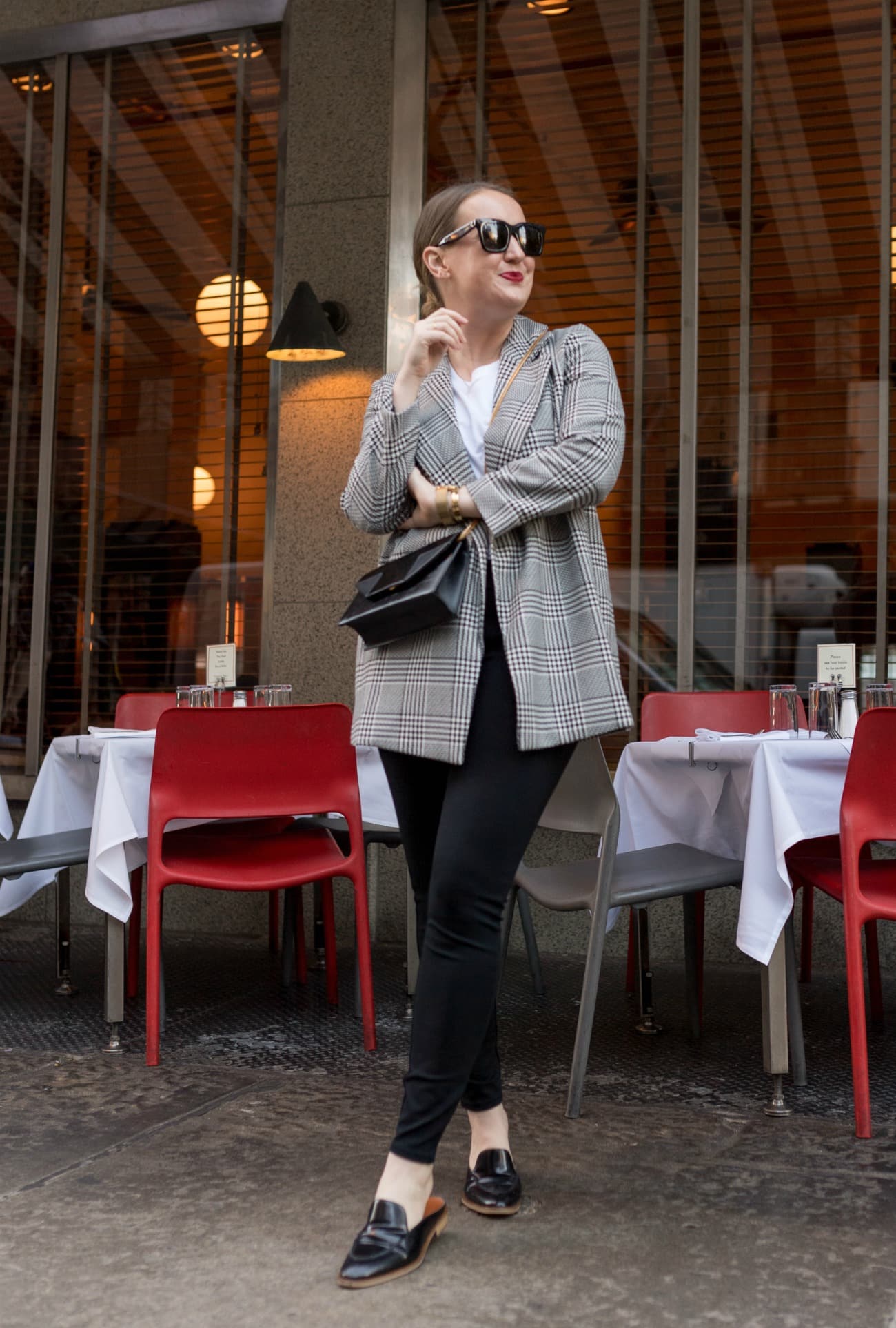 Ann Taylor Factory Blazer + Ponte Pants I wit & whimsy