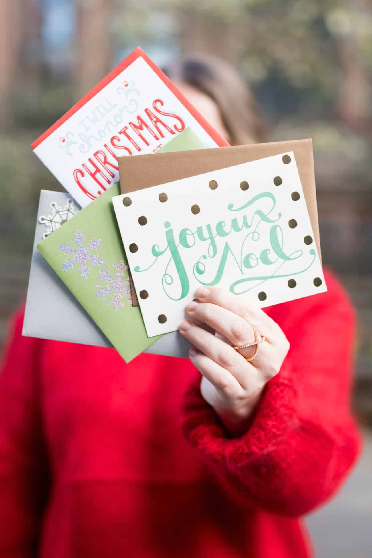 Christmas cards Holiday Spreading Kindness & Joy I wit & whimsy