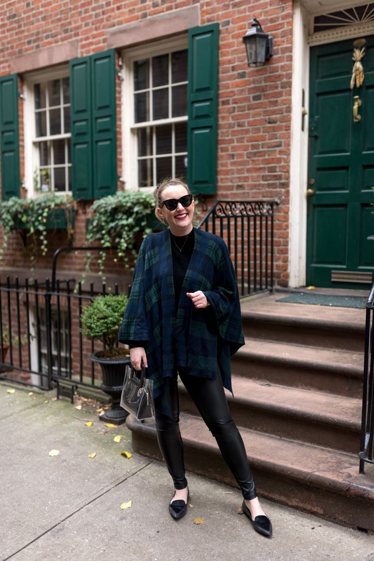 Jacquard Plaid Wrap I wit & whimsy
