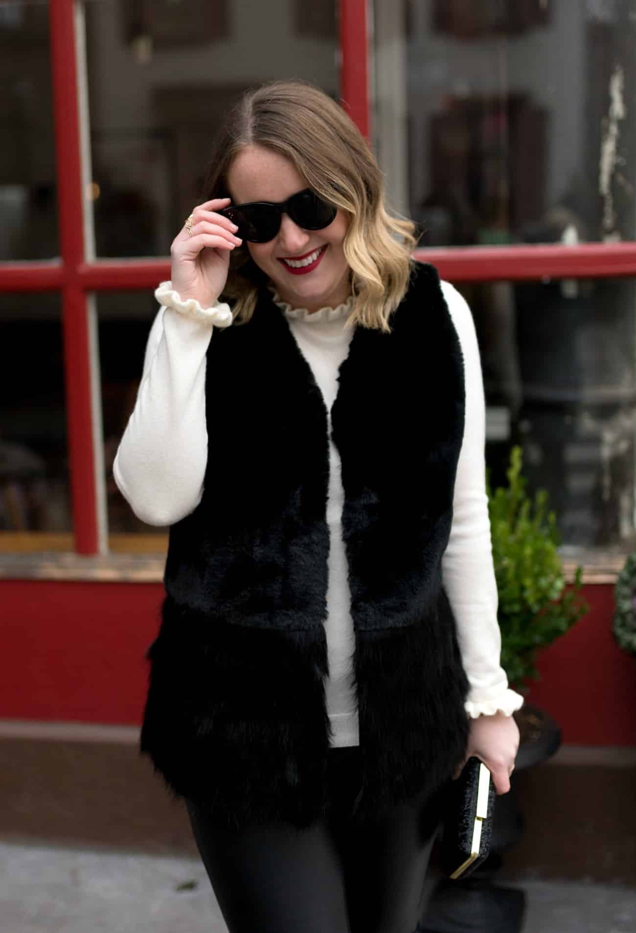 Faux Fur Vest