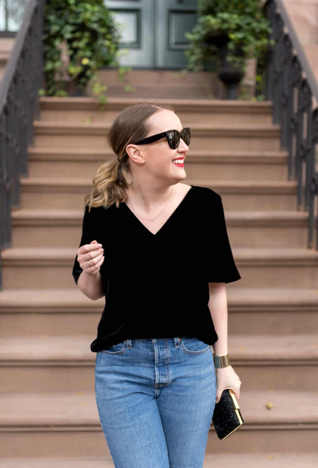 Casual Holiday Party Outfit I wit & whimsy
