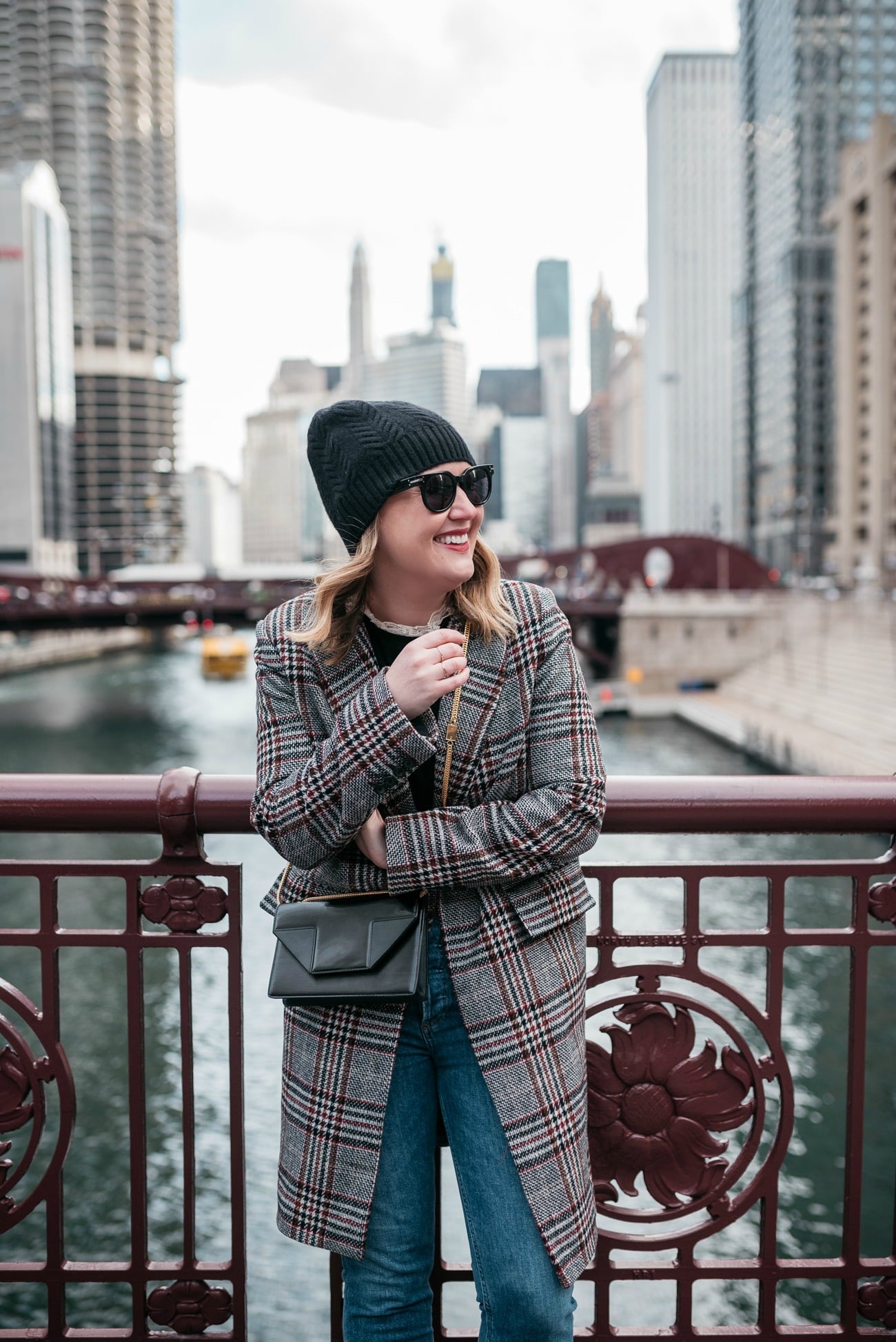 Plaid Coat in Winter I wit & whimsy