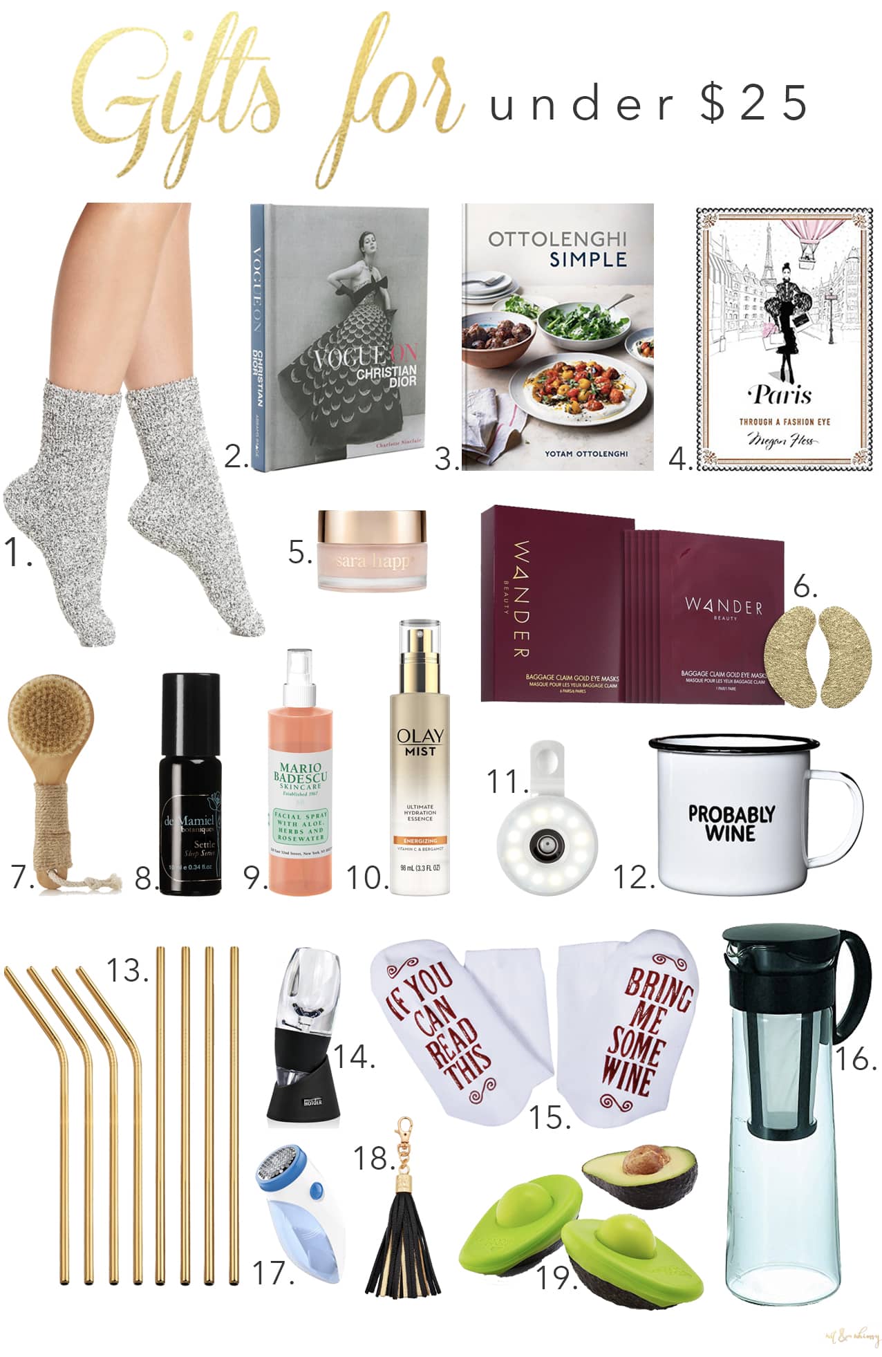 Gifts Under $25 and Stocking Stuffers