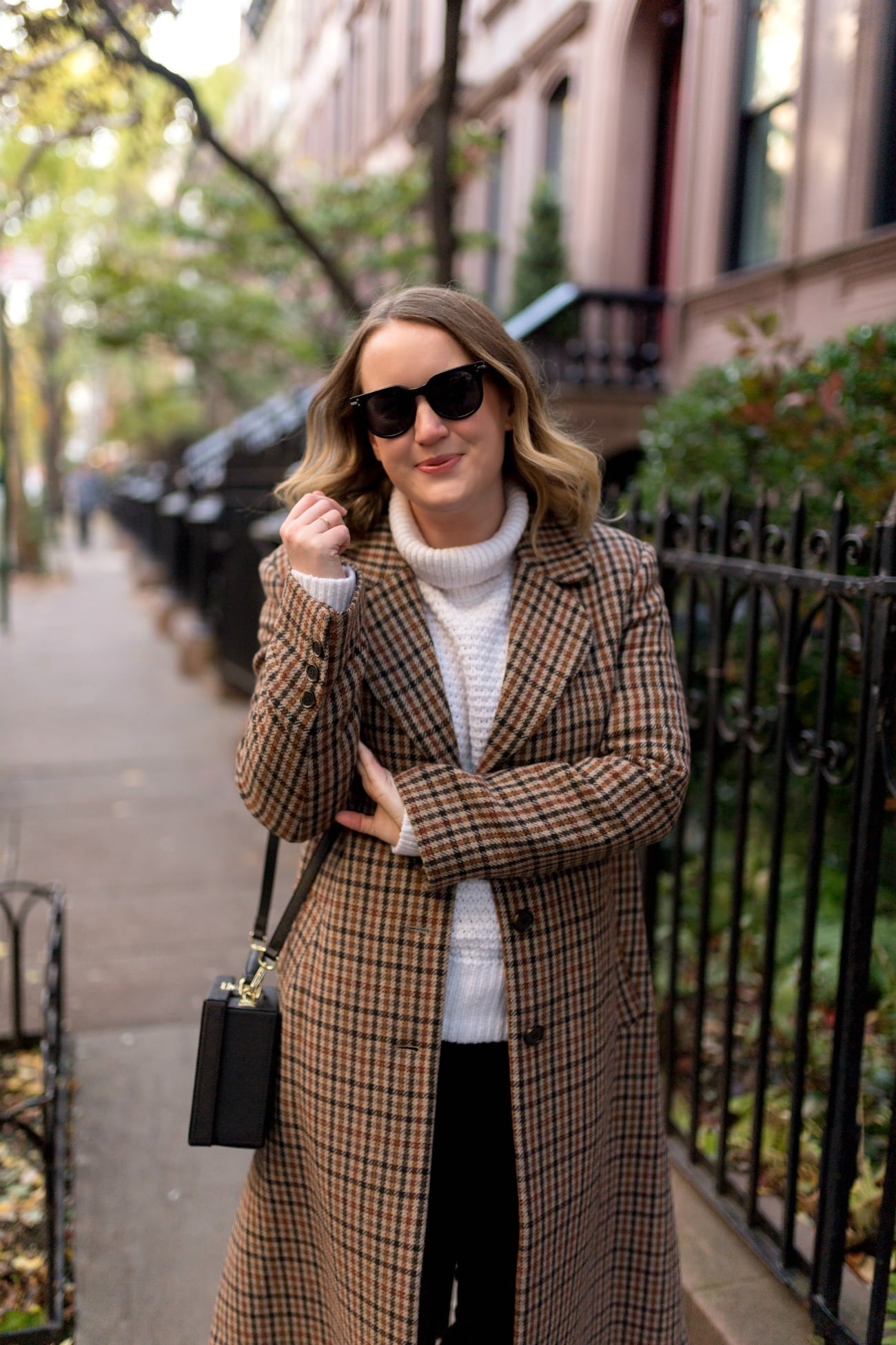 Plaid Coat fall fashion I wit & whimsy