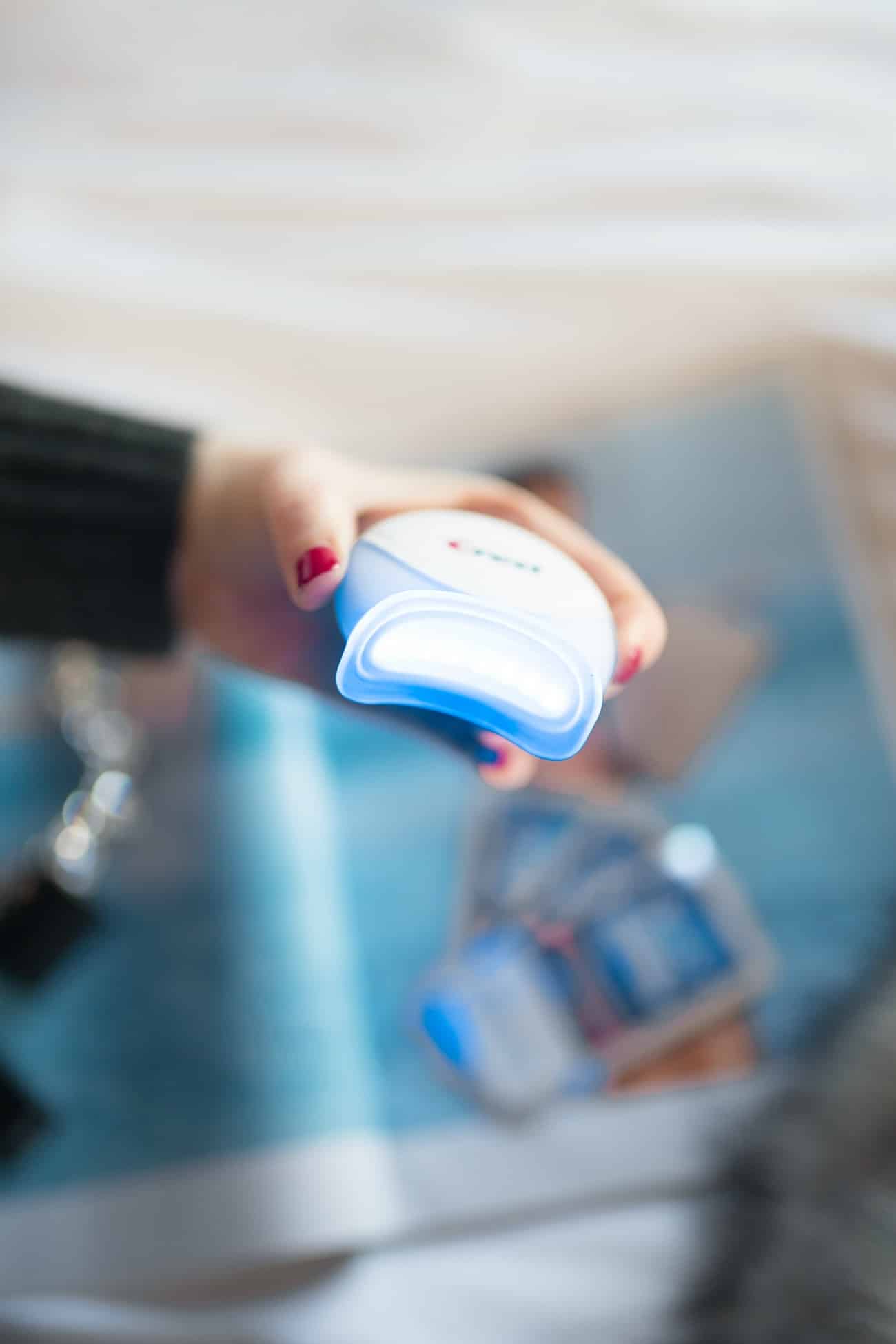 Using Crest Whitestrips