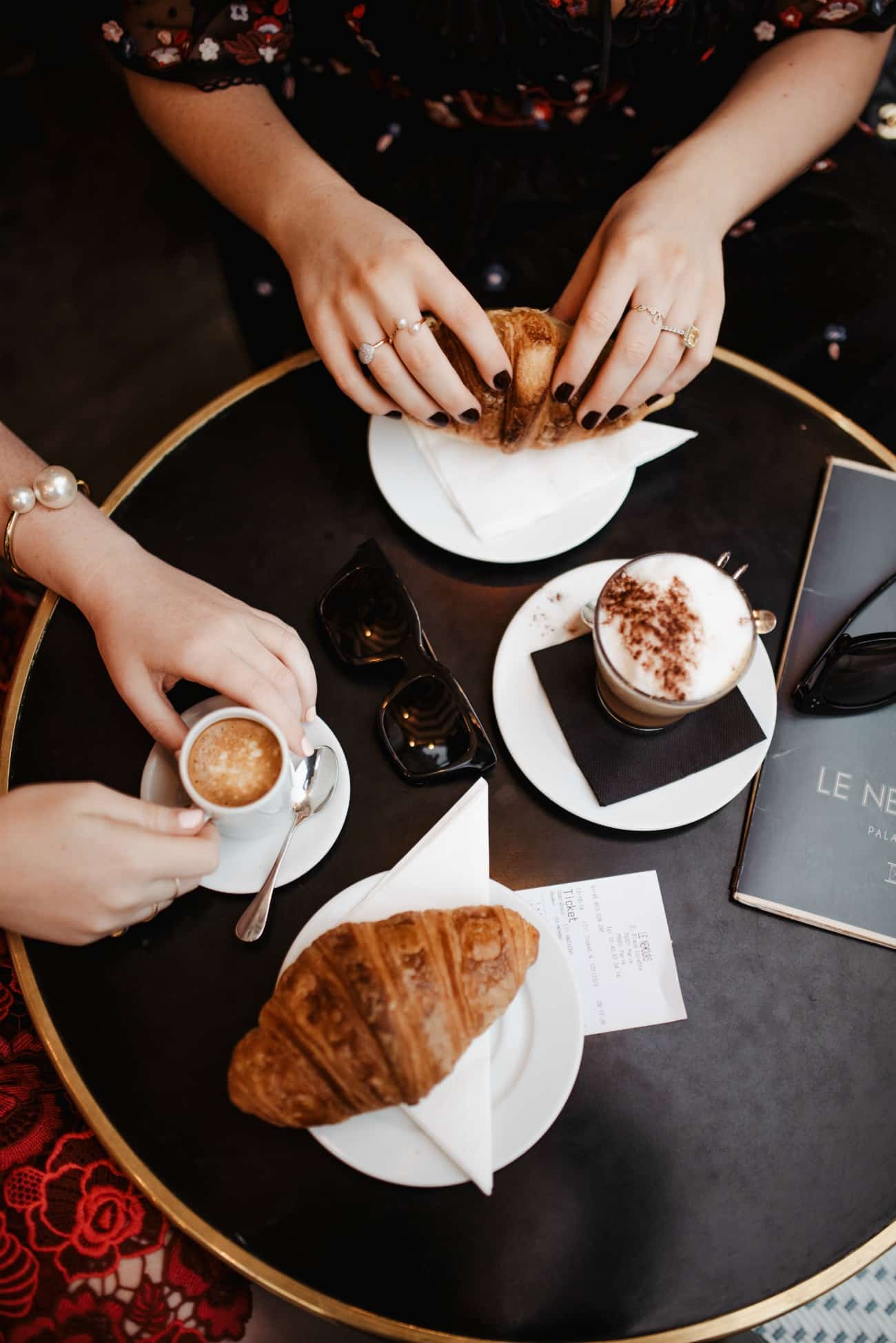 Best Coffee Shops in Paris Best Paris Coffee Shops I two people in a coffee shop