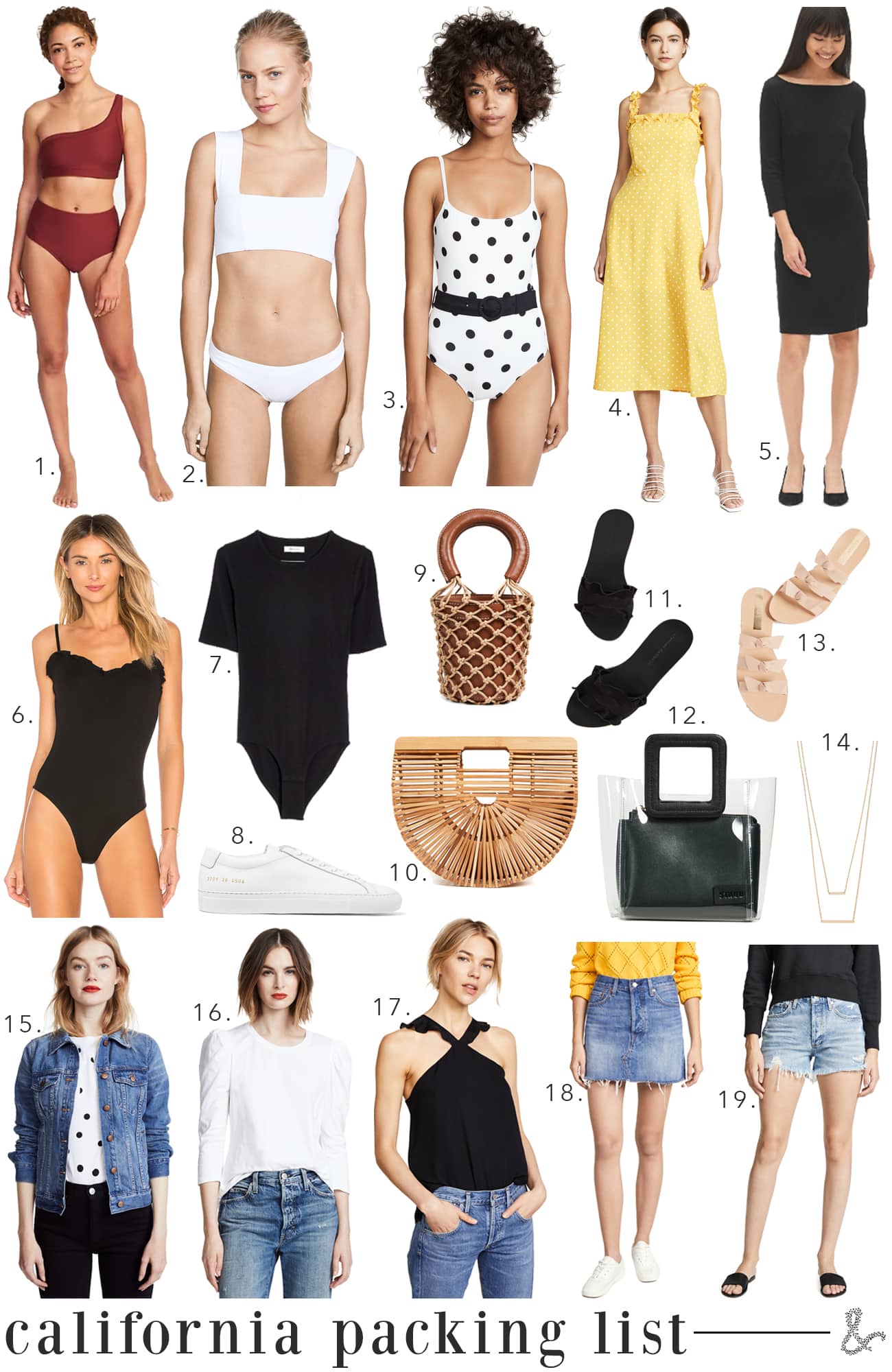 What to pack for Southern California