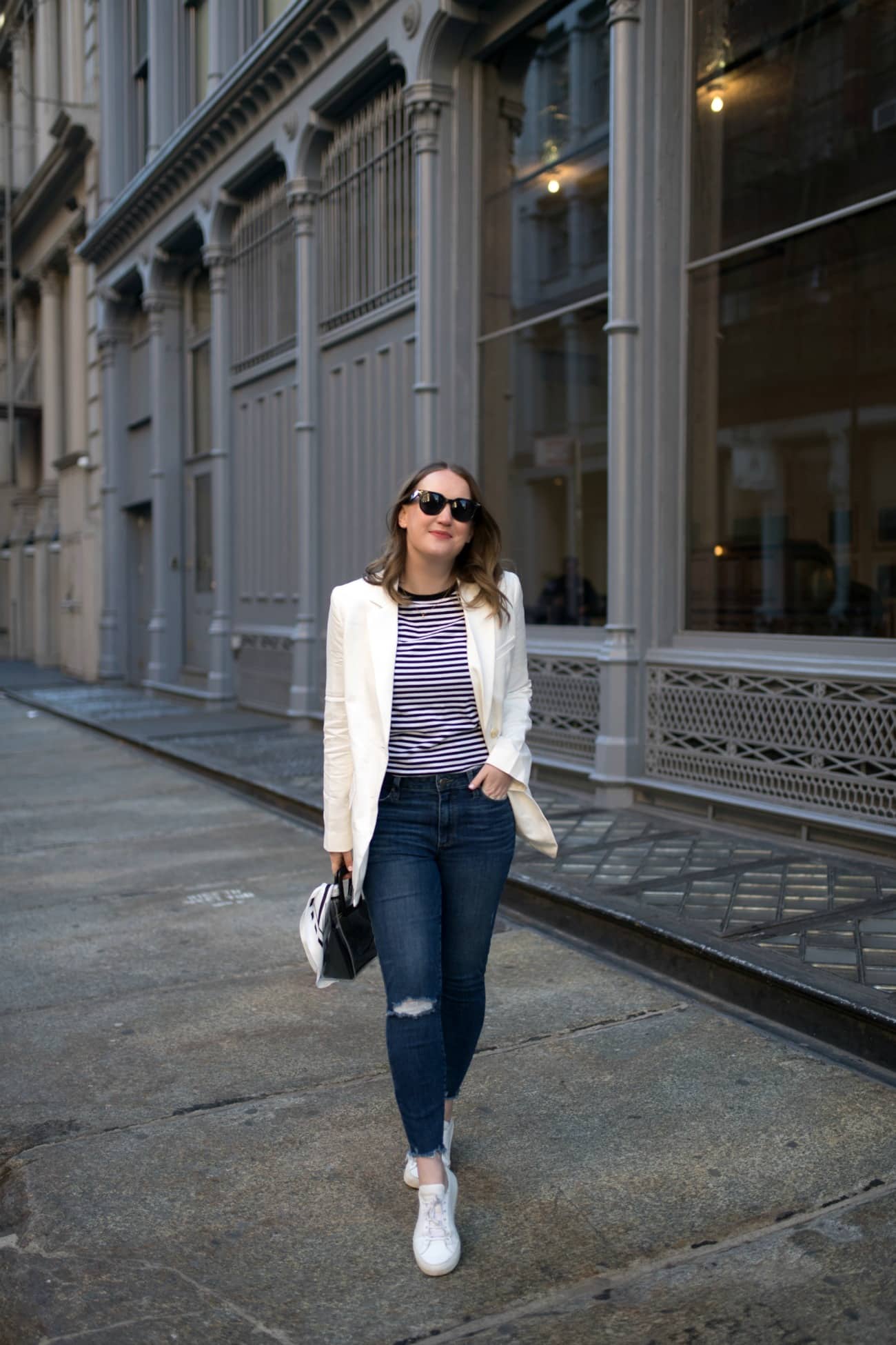 Linen Blazer I wit & whimsy