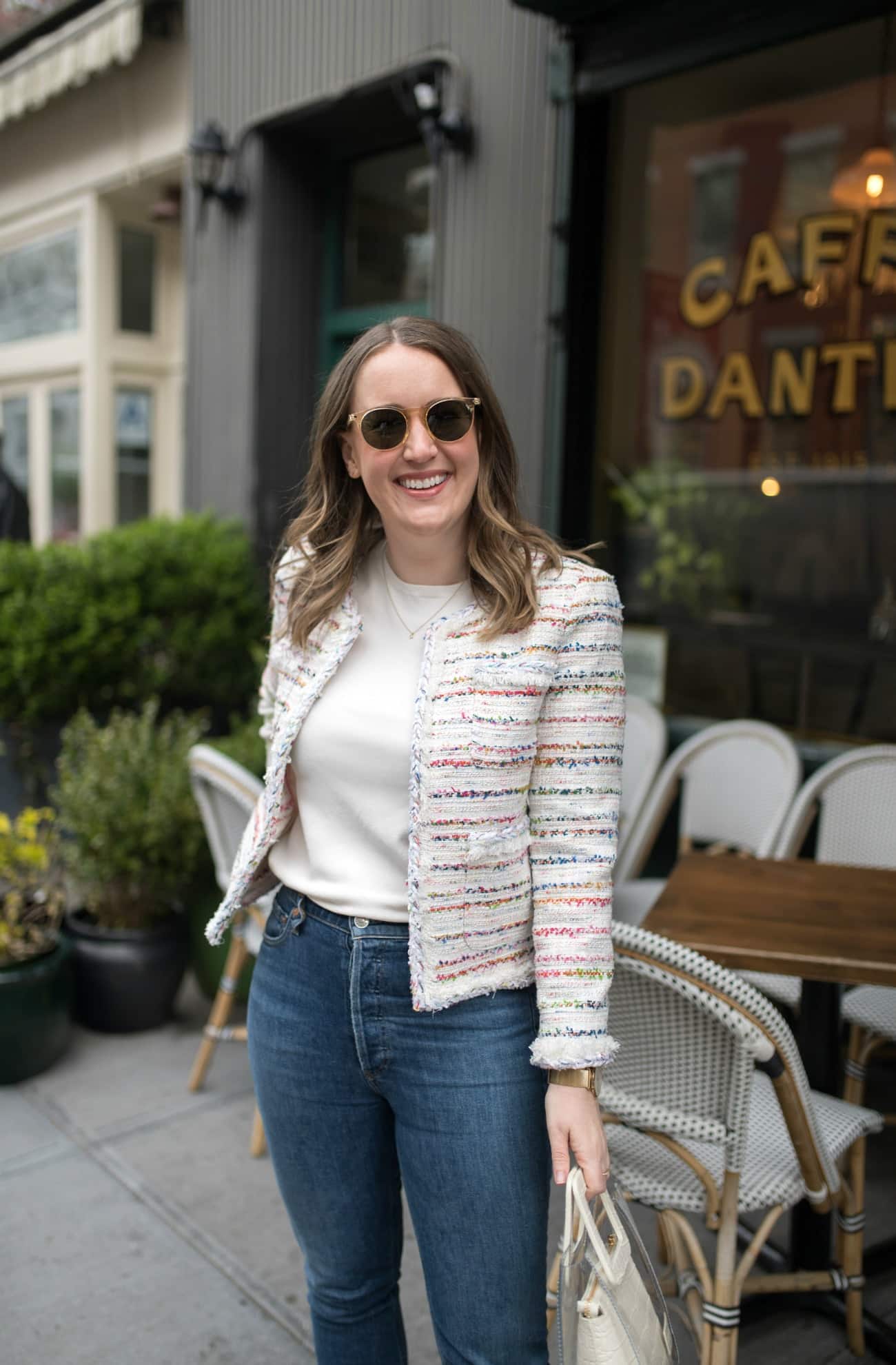 Rainbow thread Tweed Jacket Rainbow thread Spring Tweed Jackets