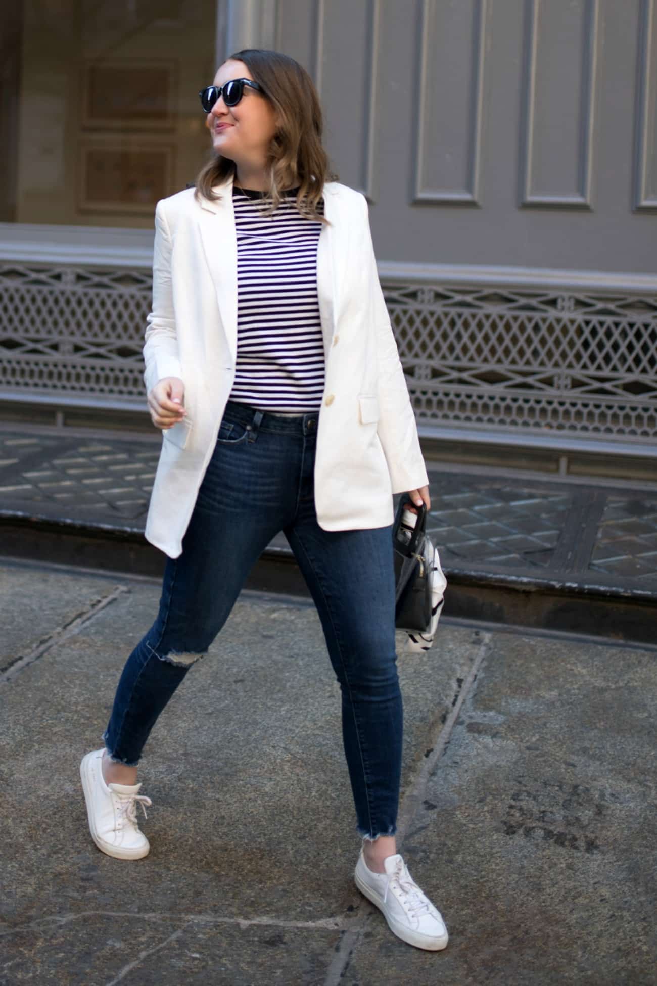 Linen Blazer I wit & whimsy