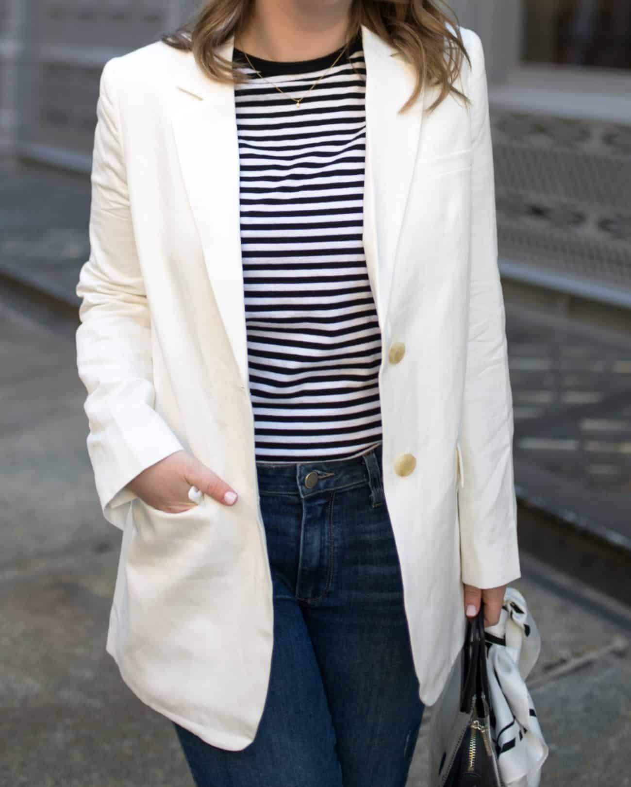 Linen Blazer I wit & whimsy