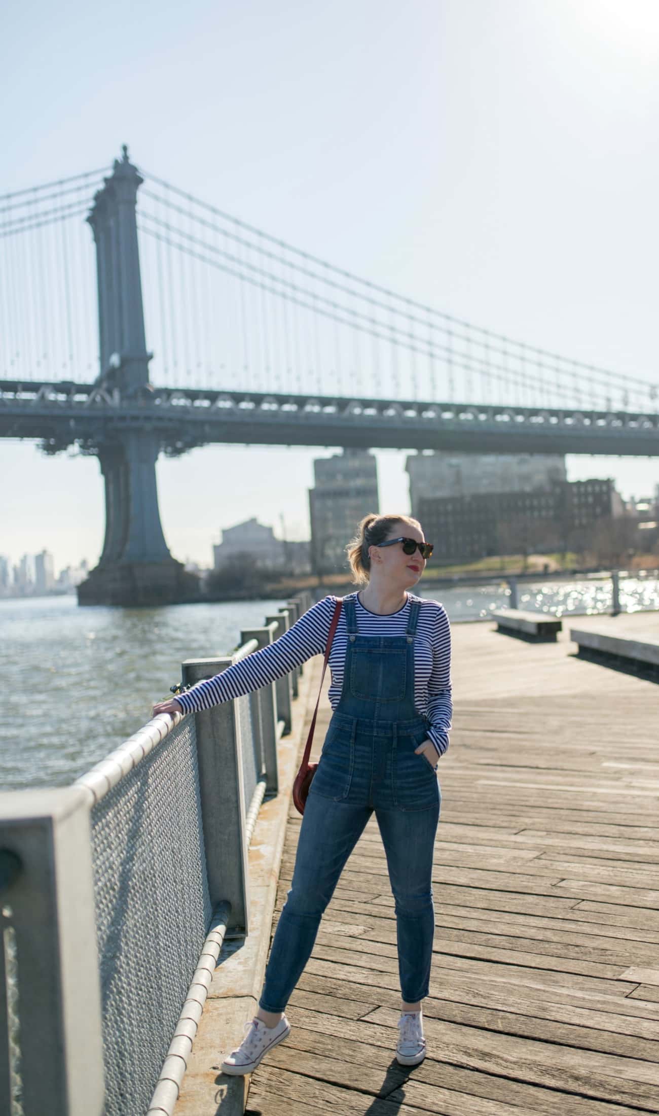 Overalls spring outfit