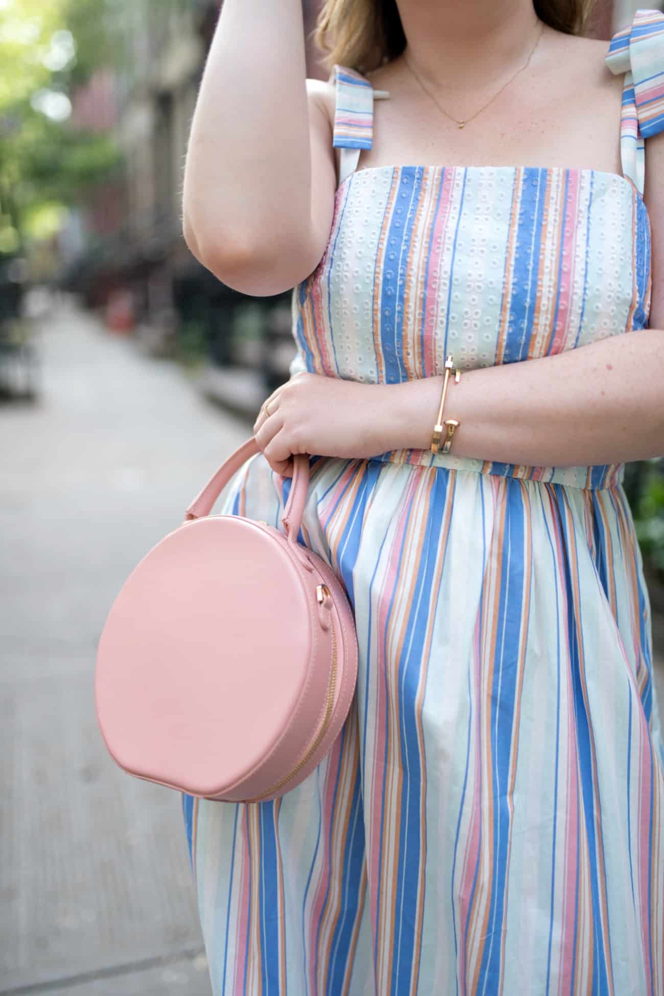 Striped Spring Outfit I wit & whimsy