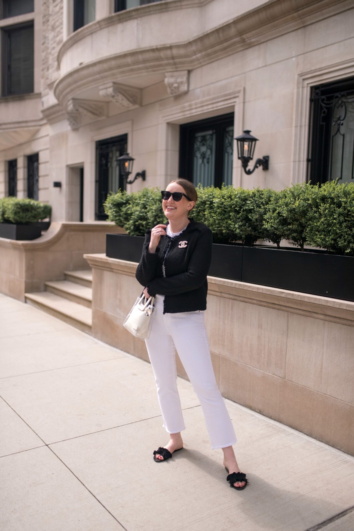 White Tee I White Jeans I wit & whimsy