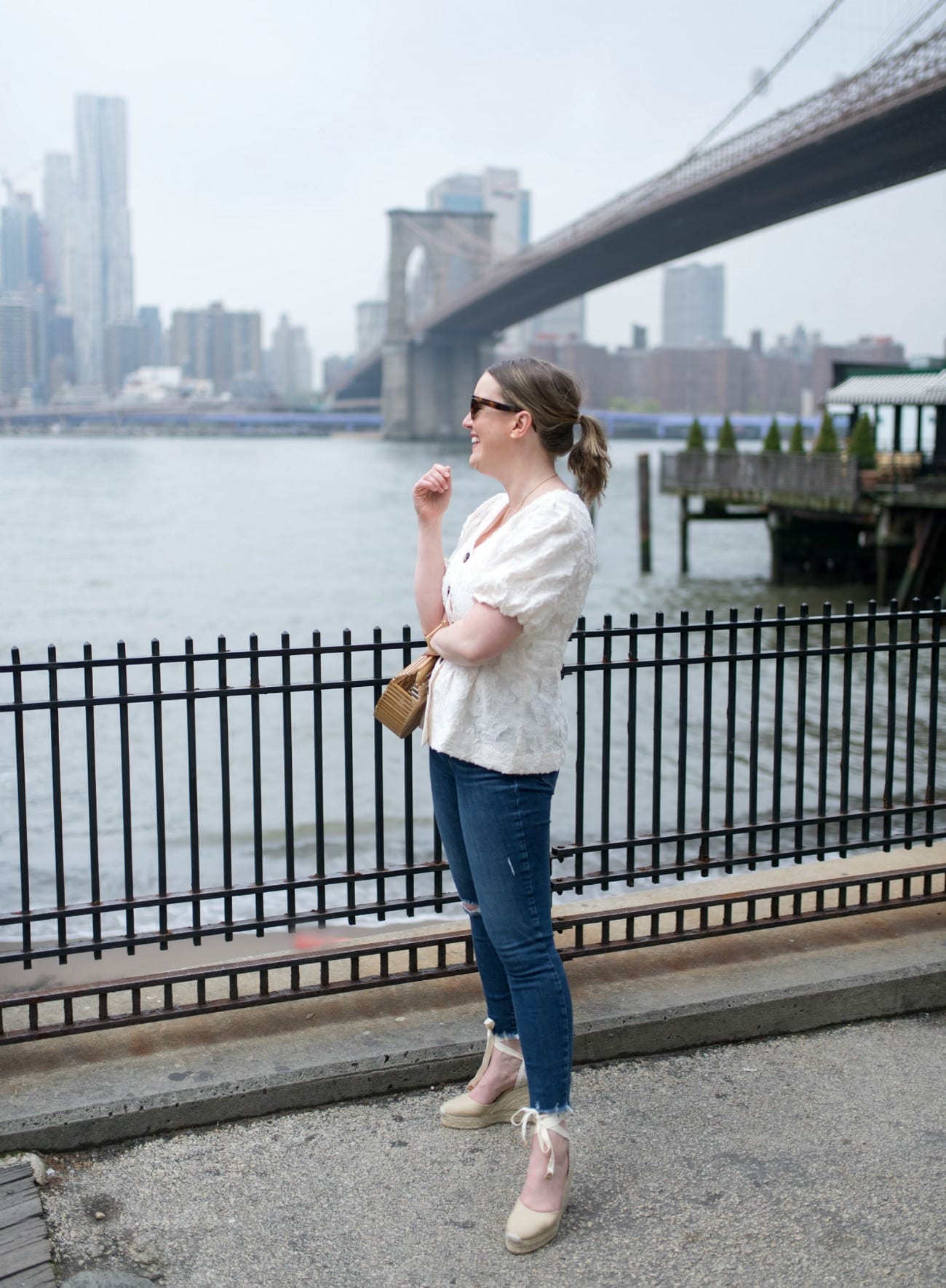 Easy Spring Outfit I wit & whimsy | Questions about My New Apartment