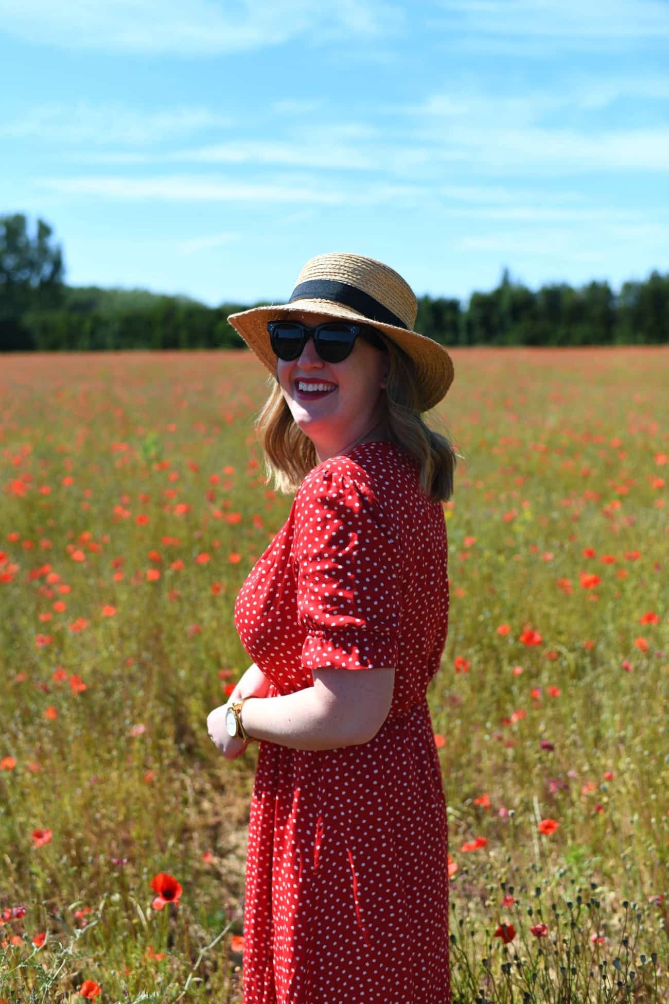 Where we stayed in Provence and the Poppy Fields