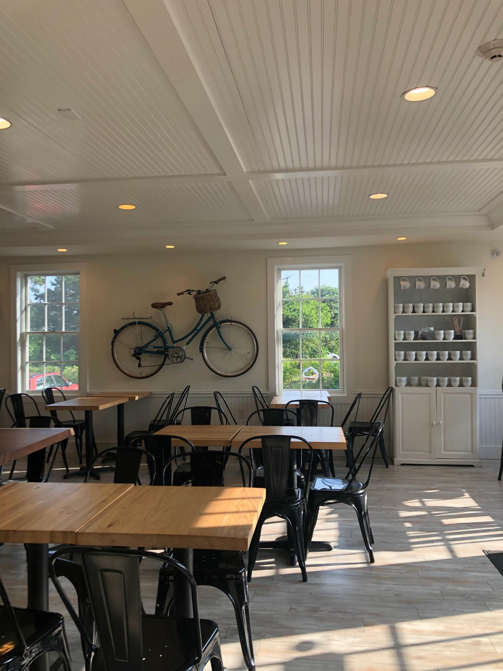 wit & whimsy shares a photo of the indoors of a restaurant