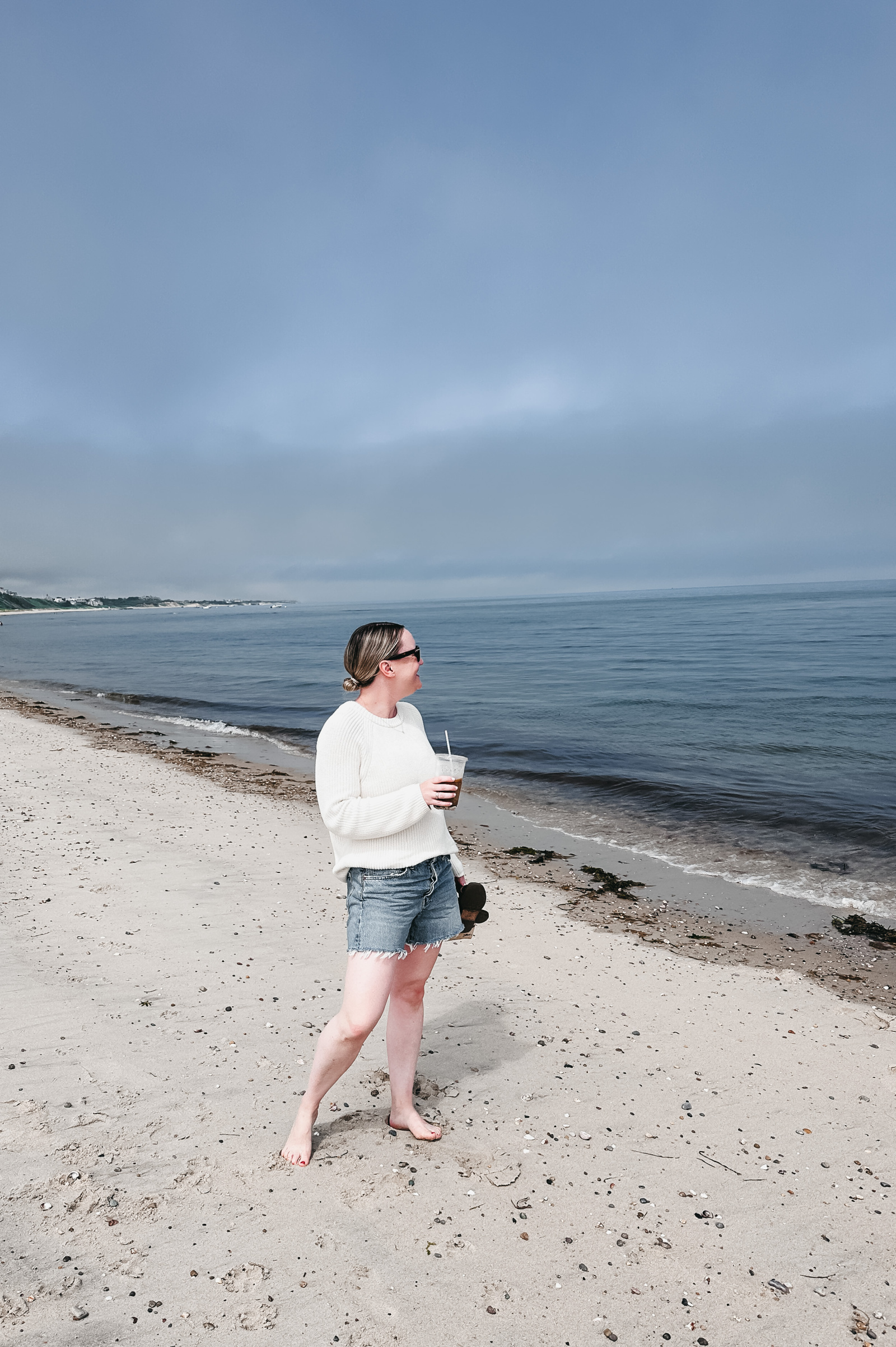 Nantucket Summer Outfit on the beach