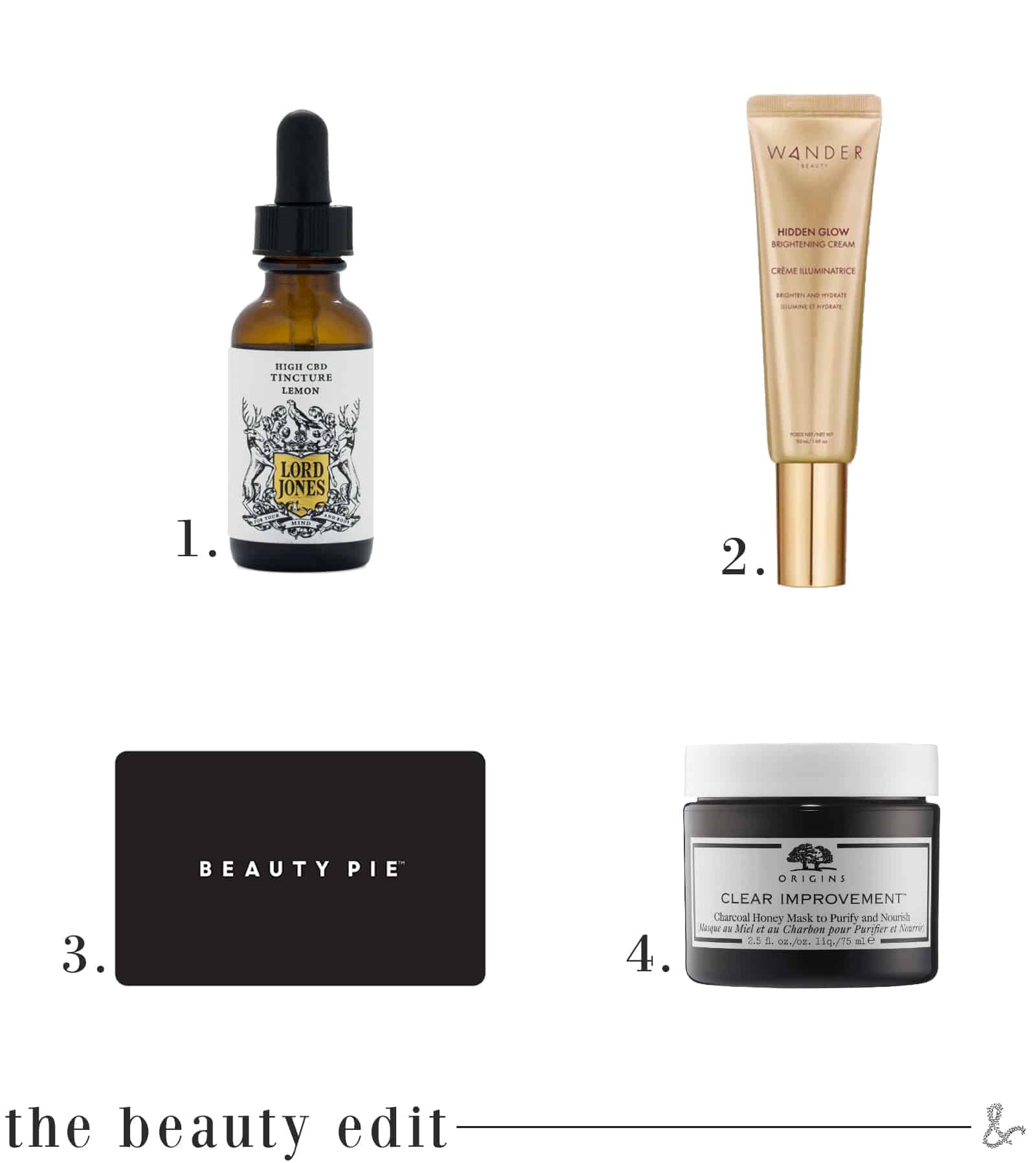 wit & whimsy Beauty Edit
