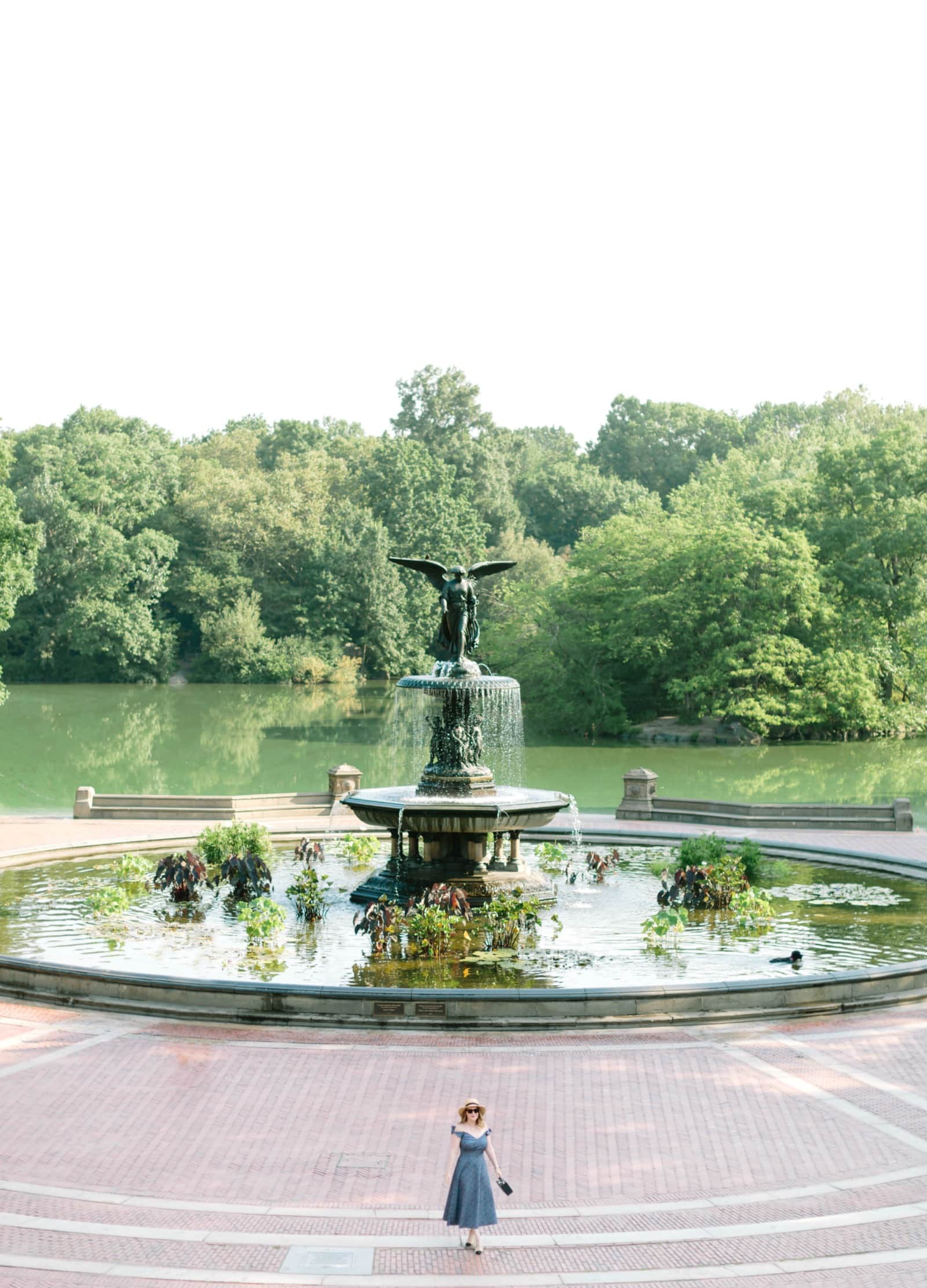 central park NYC fountain I wit & whimsy