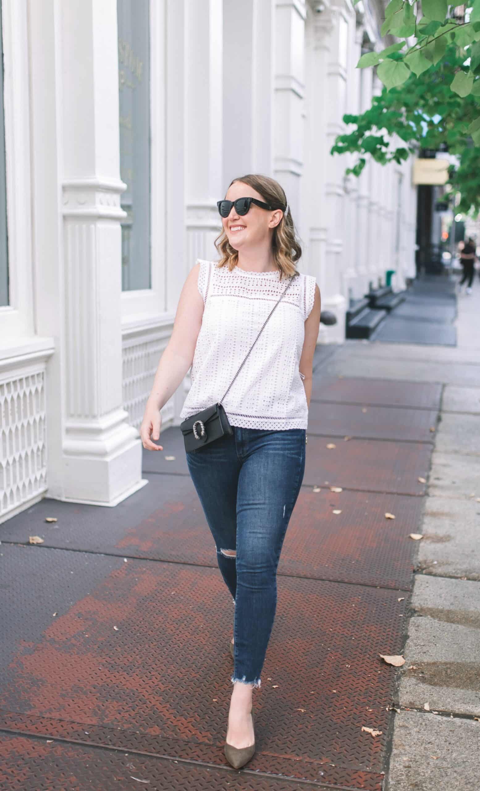 The Book That Changed My Mindset The Book That Changed My Mindset | Eyelet Top with Jeans I wit & whimsy