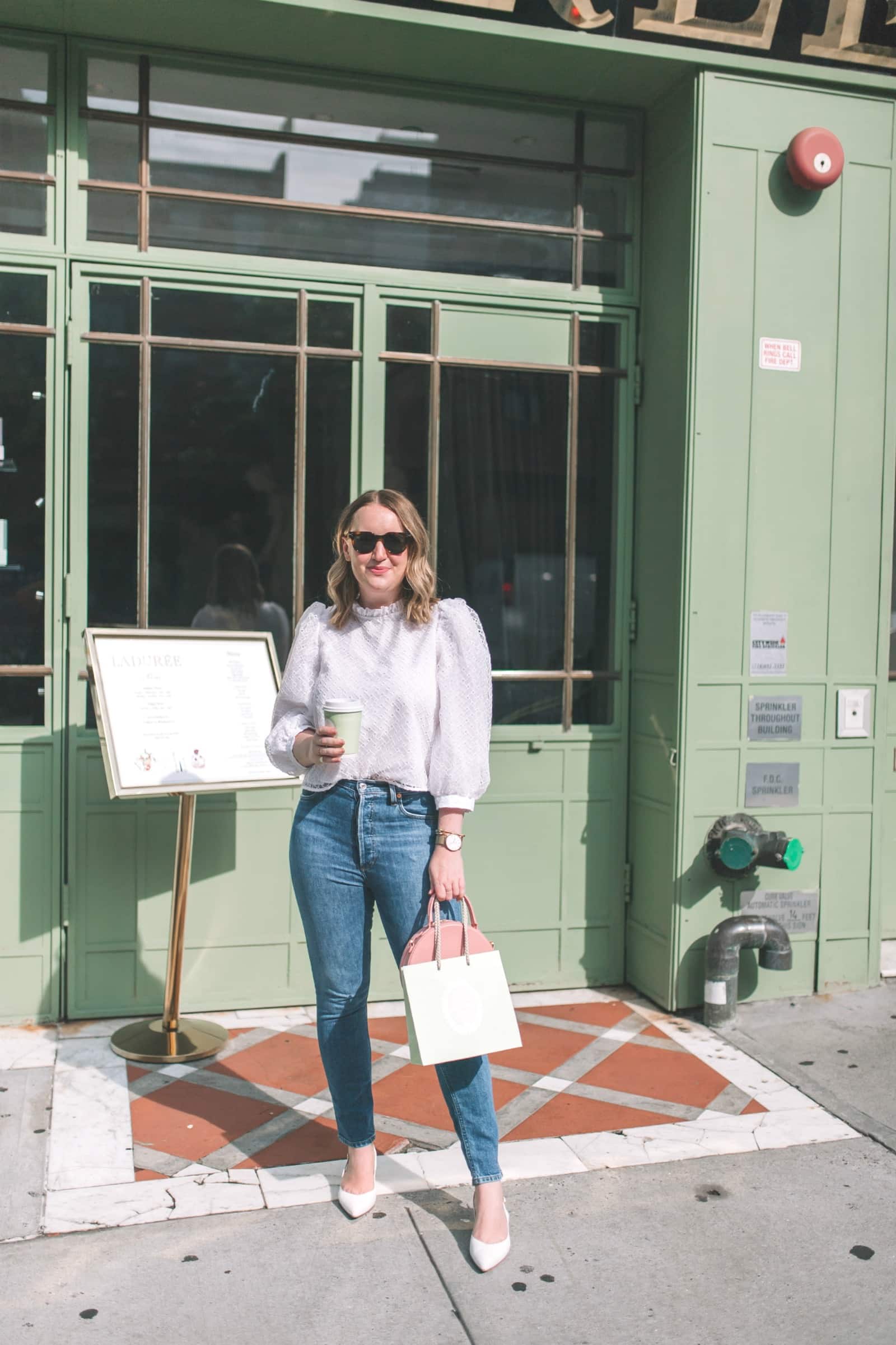 Meghan Donovan at NYC's Laduree I wit & whimsy