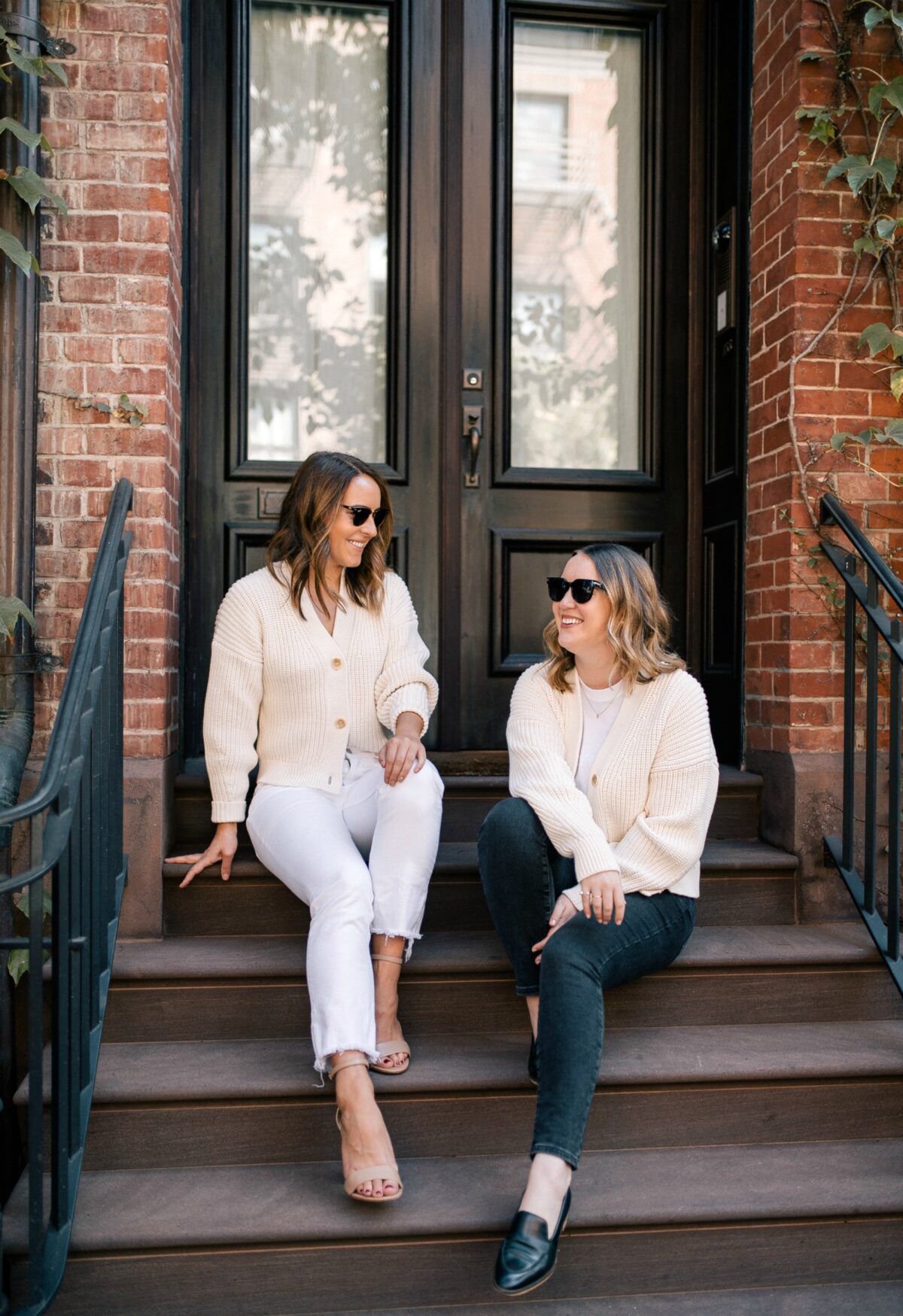 Everlane Texture Knit Cardigan 2 Ways I wit & whimsy
