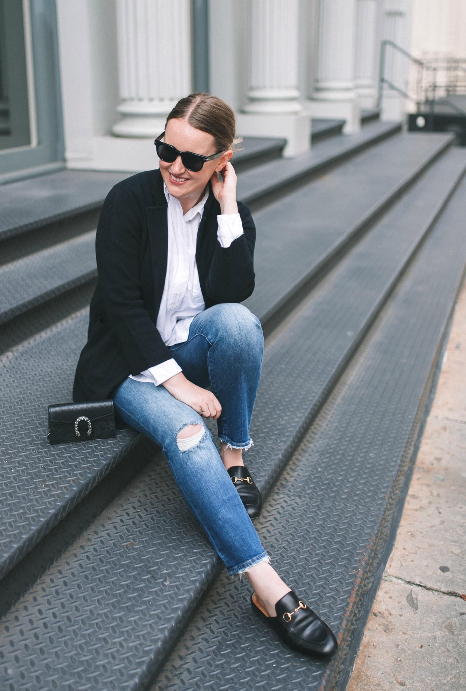 J.Crew Sweater Blazer Styling Ideas I wit & whimsy