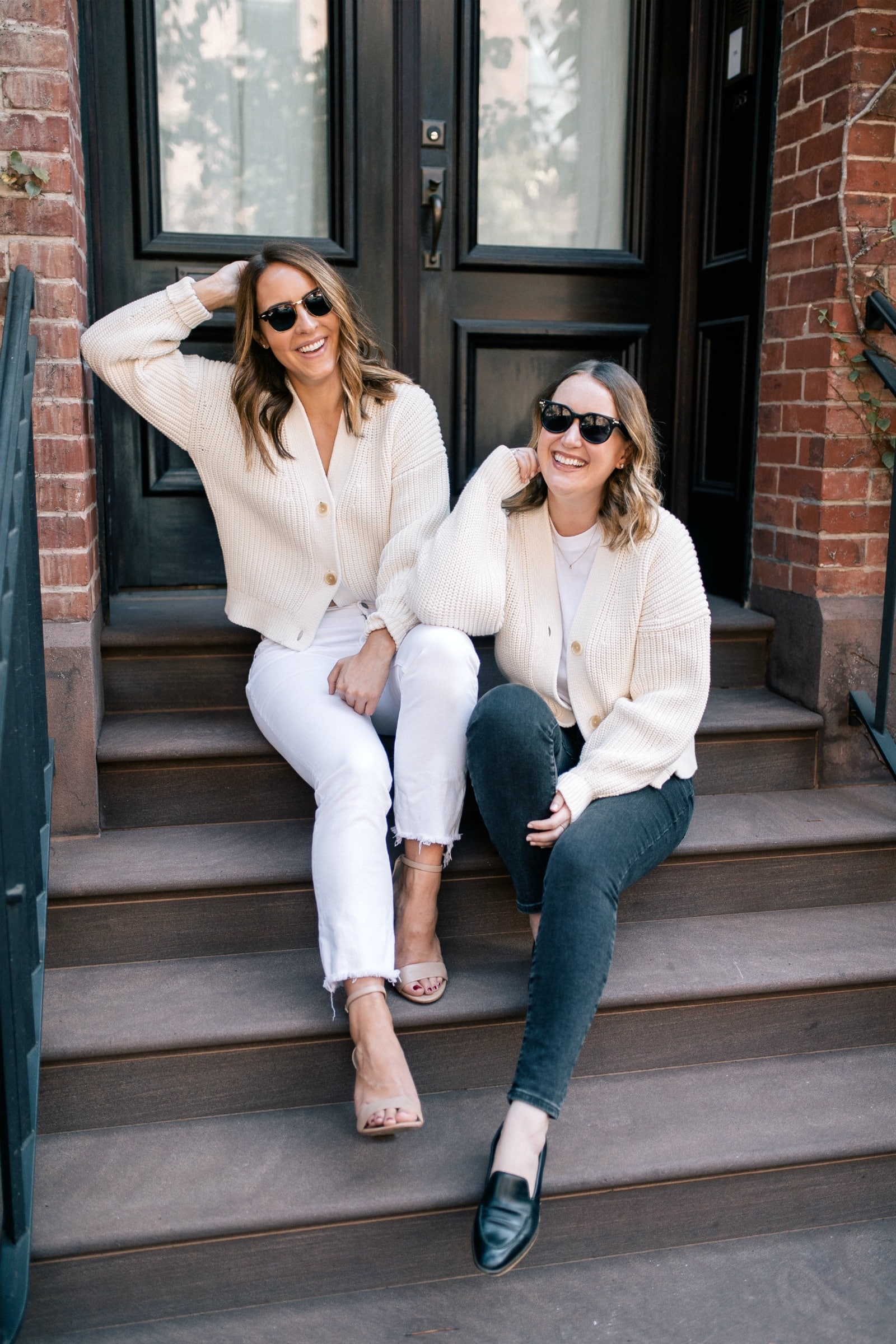 Everlane Texture Knit Cardigan 2 Ways I wit & whimsy