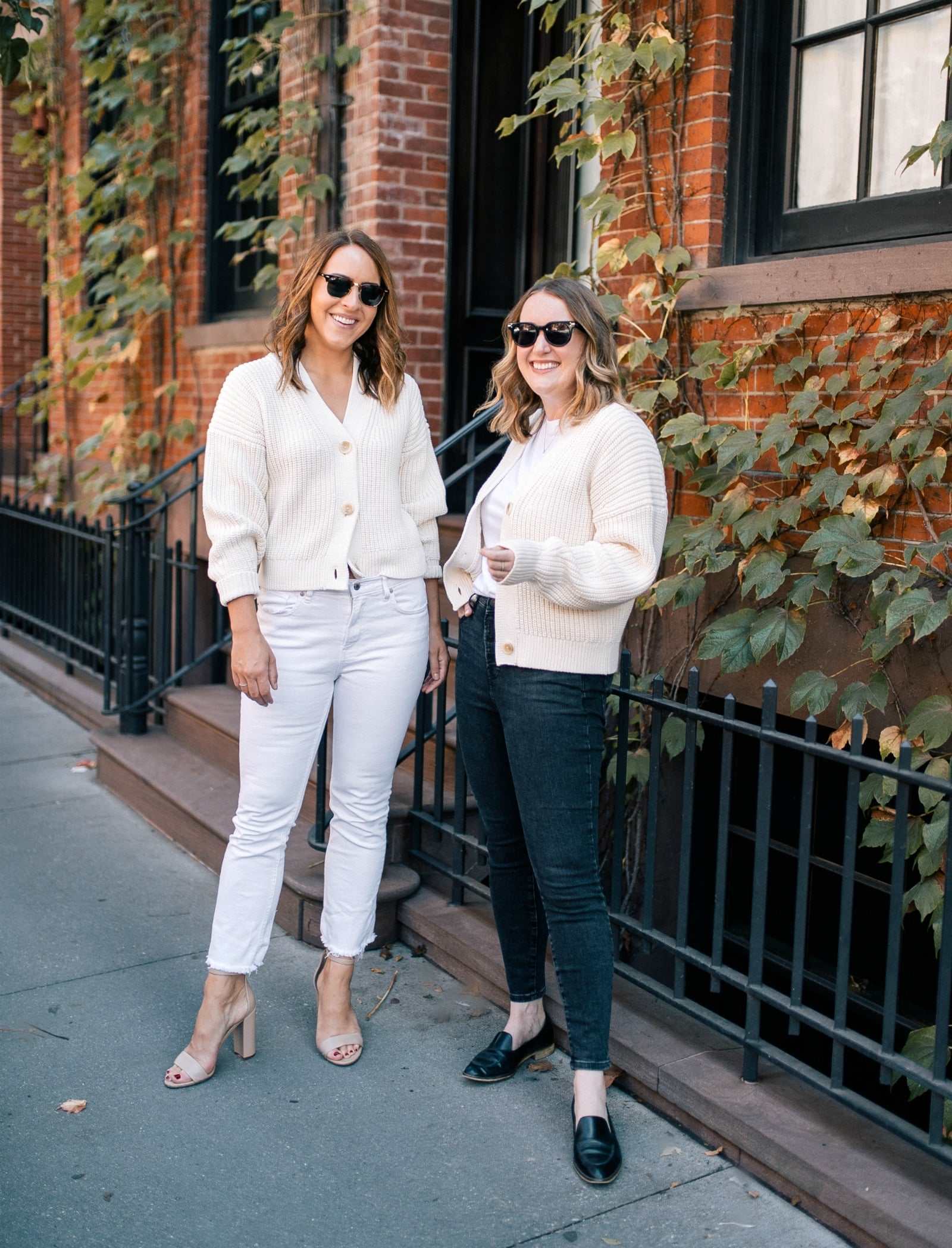 Everlane Texture Knit Cardigan 2 Ways I wit & whimsy