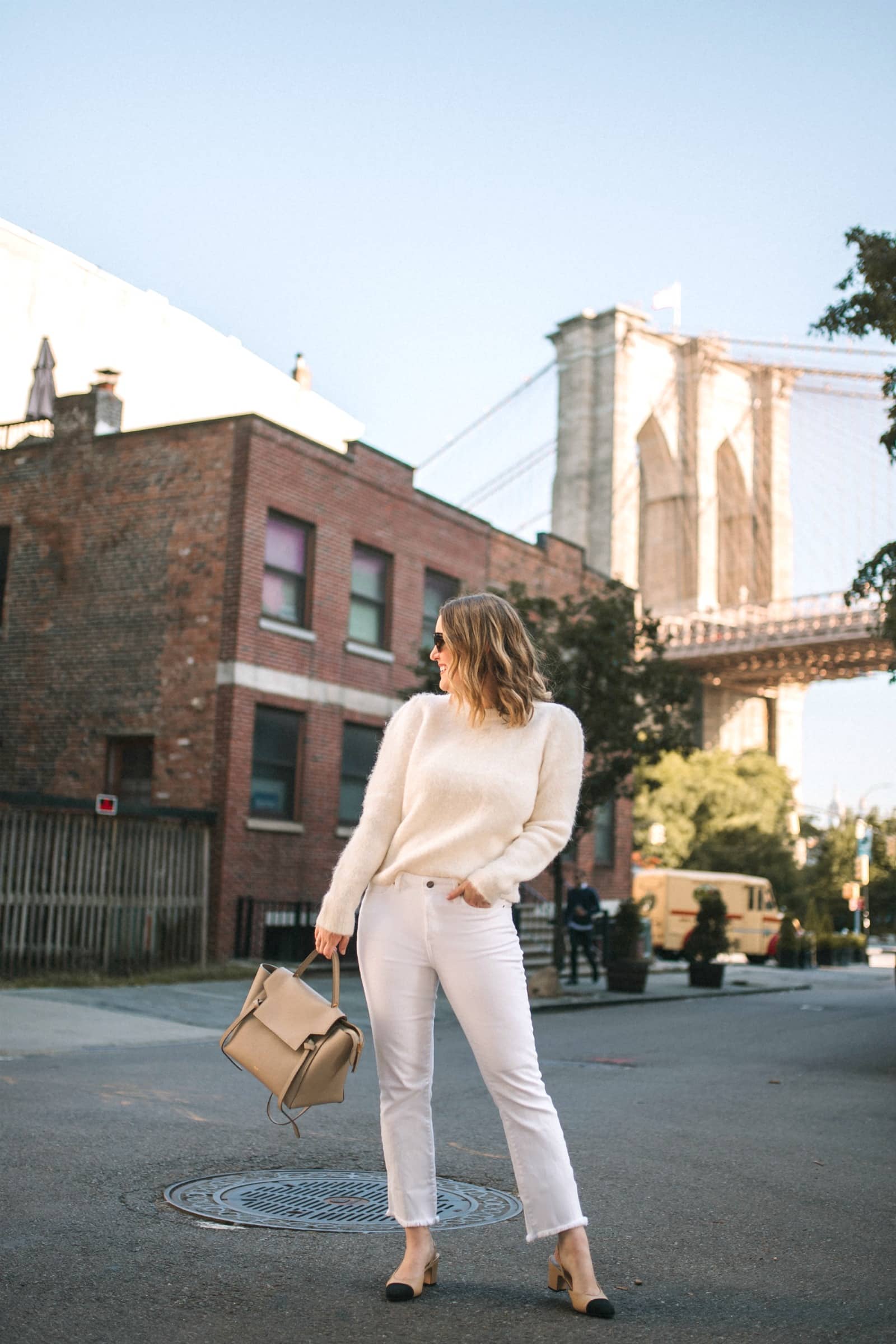 All White Fall Outfit I wit & whimsy