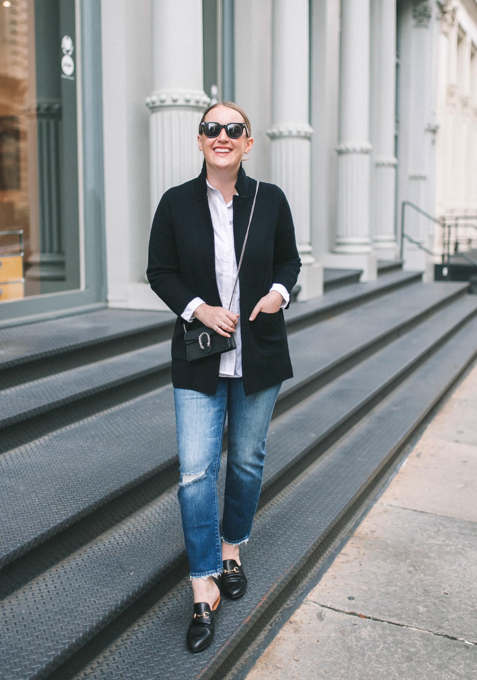 J.Crew Sweater Blazer Styling Ideas I wit & whimsy