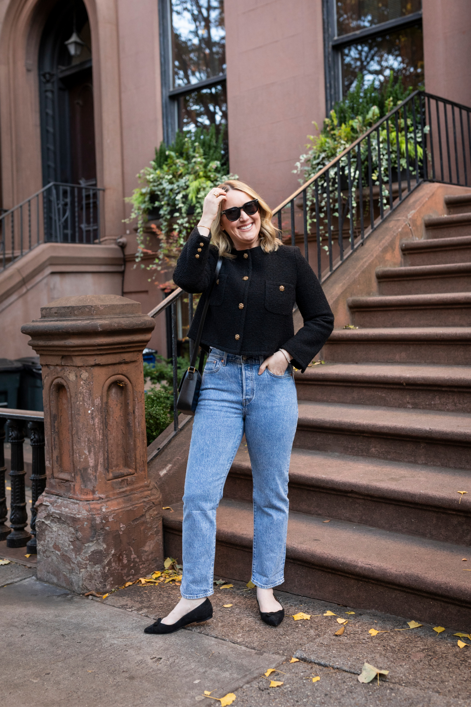 Levi's Wedgie Jeans Fall Outfit