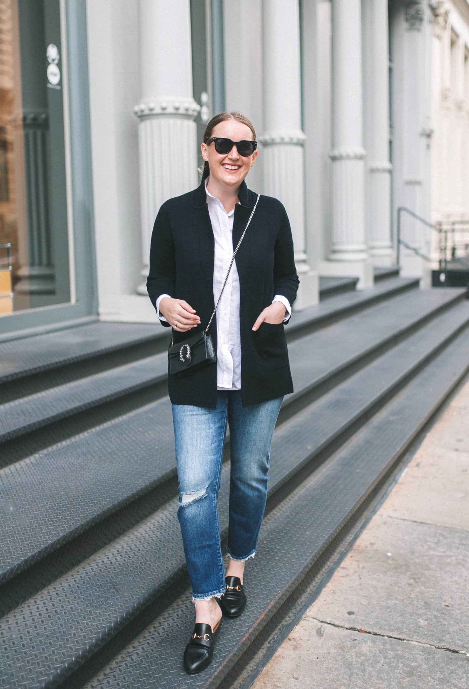 J.Crew Sweater Blazer Styling Ideas I wit & whimsy