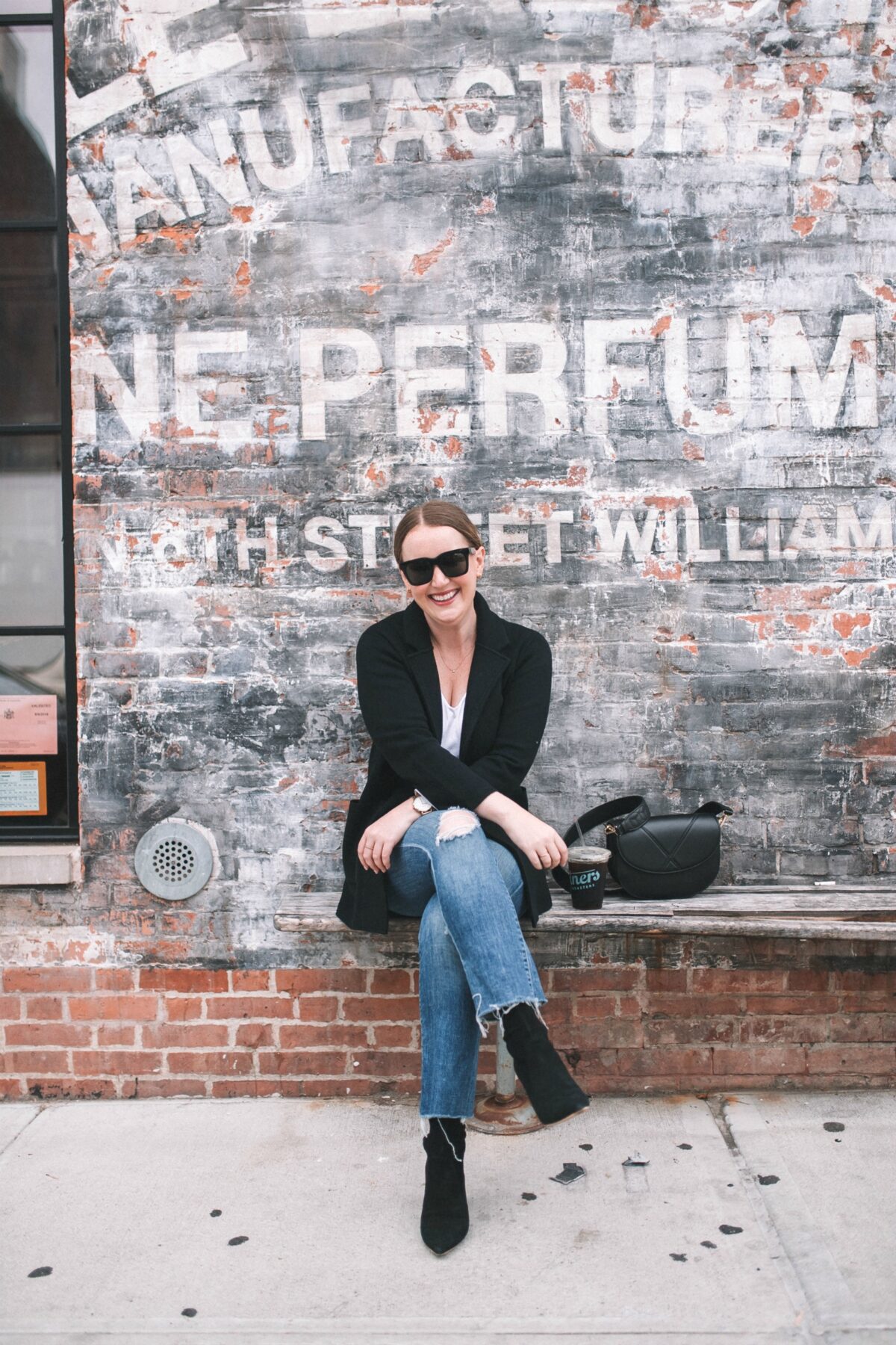 Sweater Blazer + Isla Booties I wit & whimsy