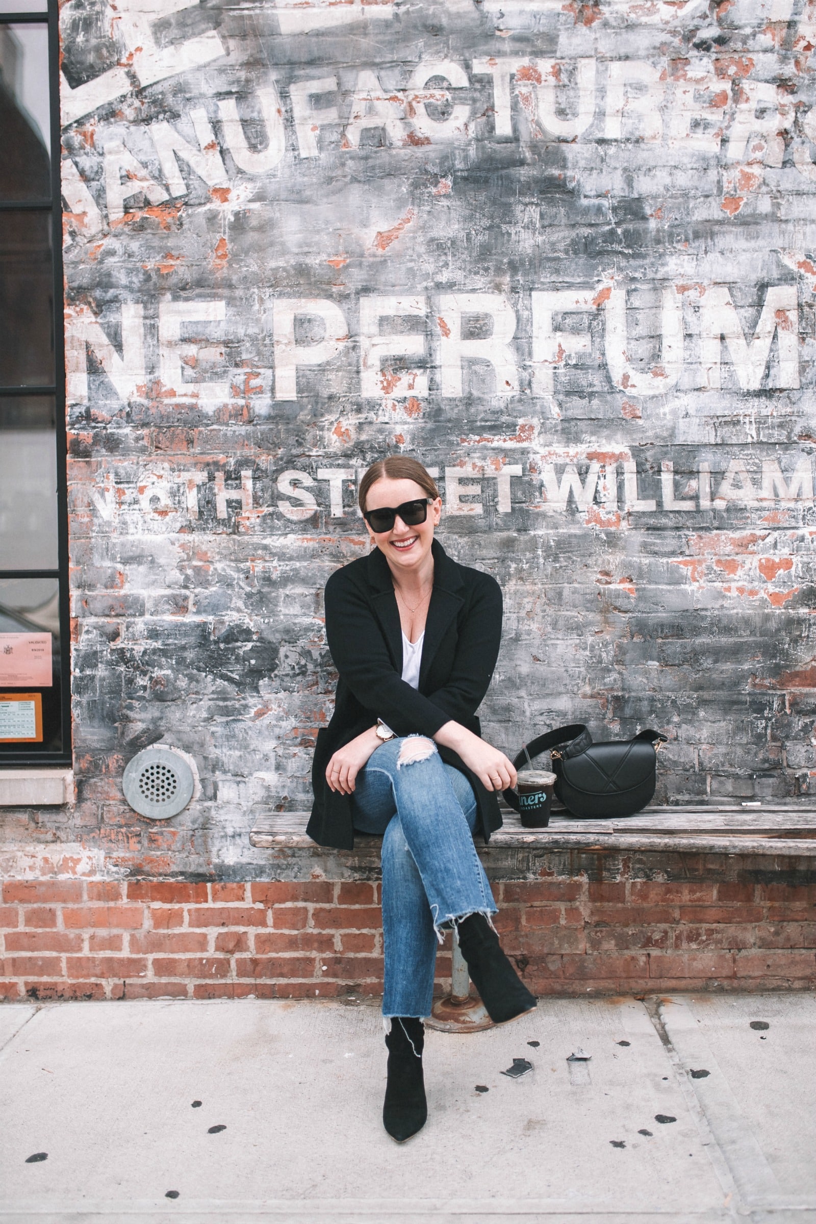 Sweater Blazer + Isla Booties I wit & whimsy