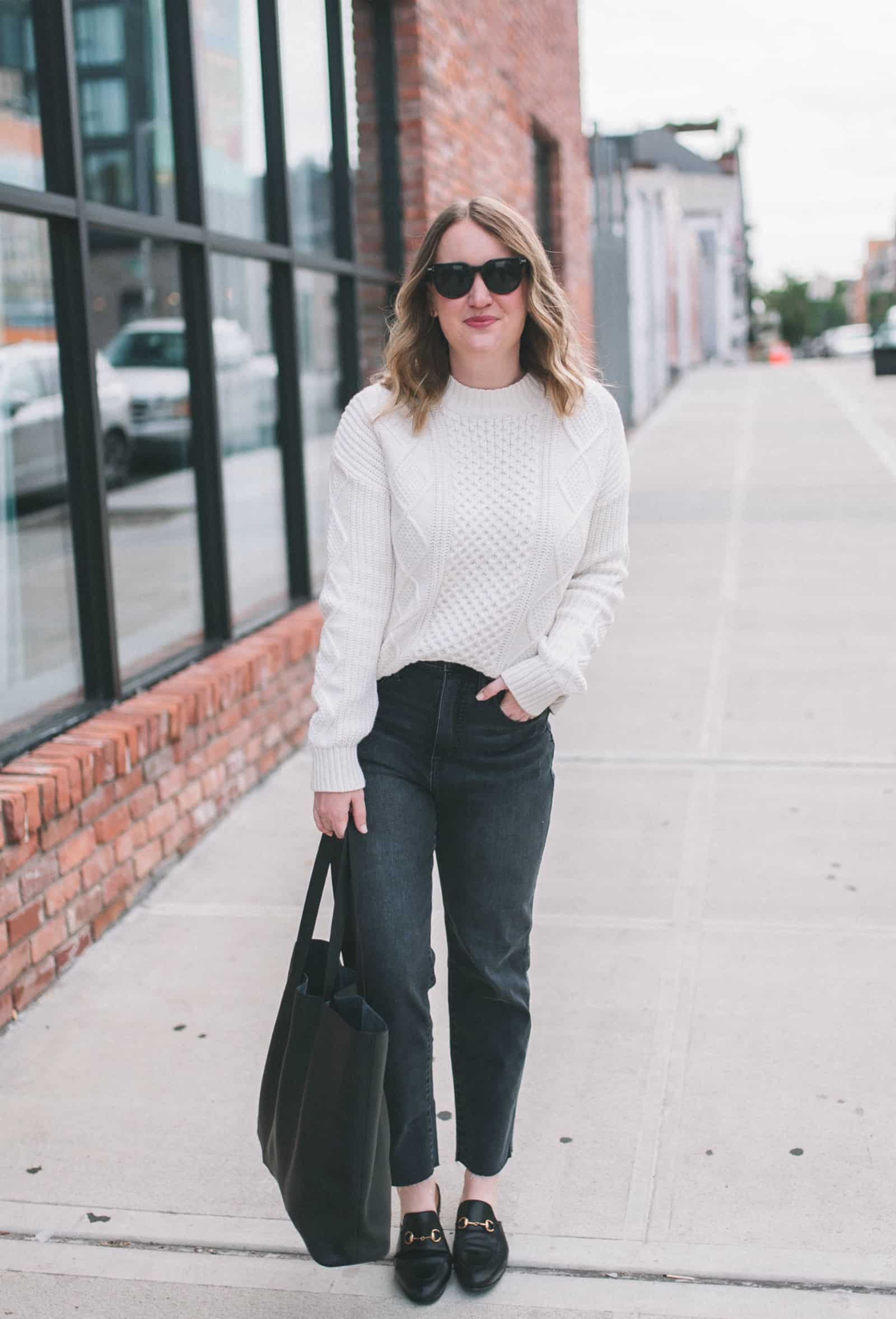 Classic Cable Knit Sweater I wit & whimsy