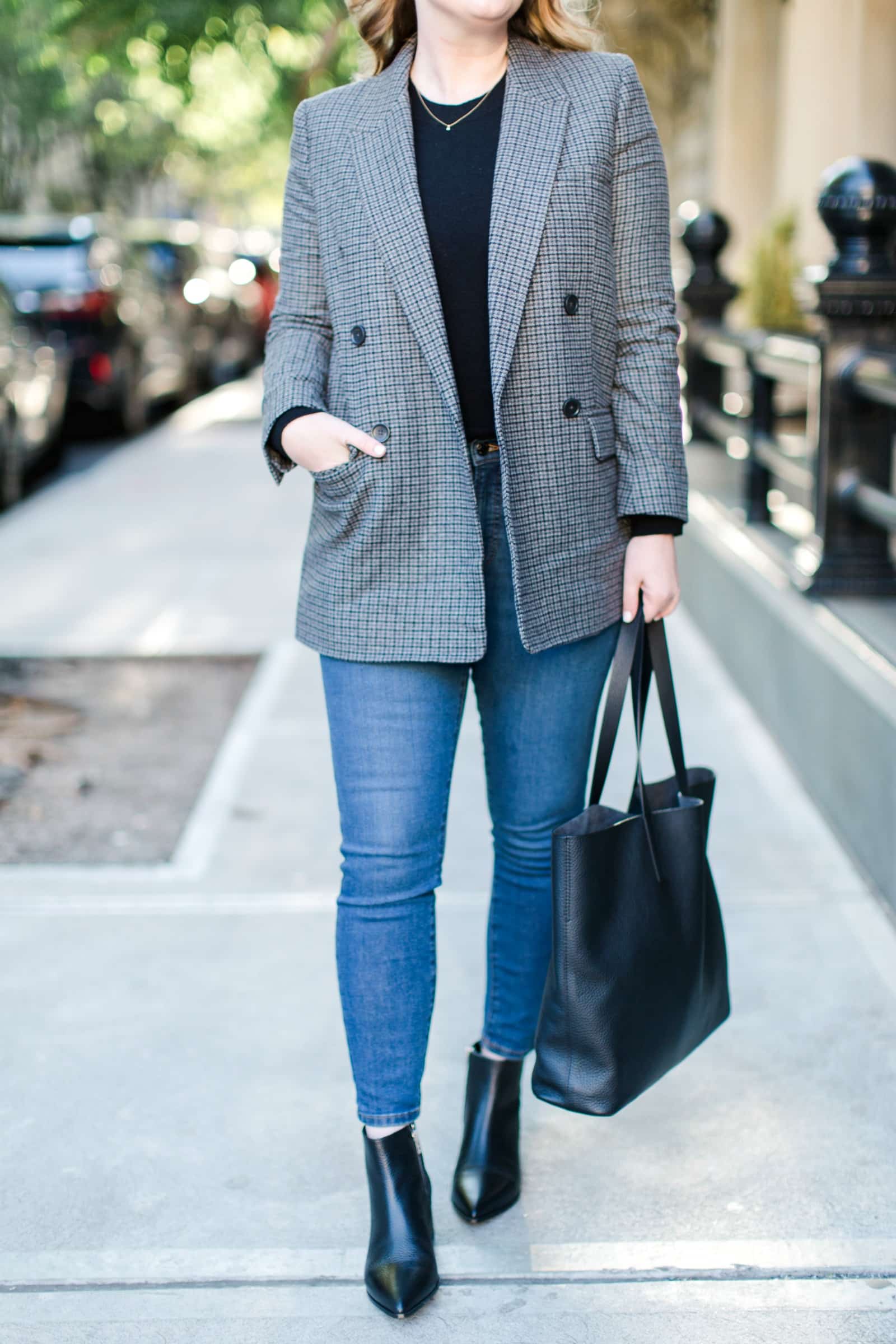 Everlane Boots and Blazers I wit & whimsy