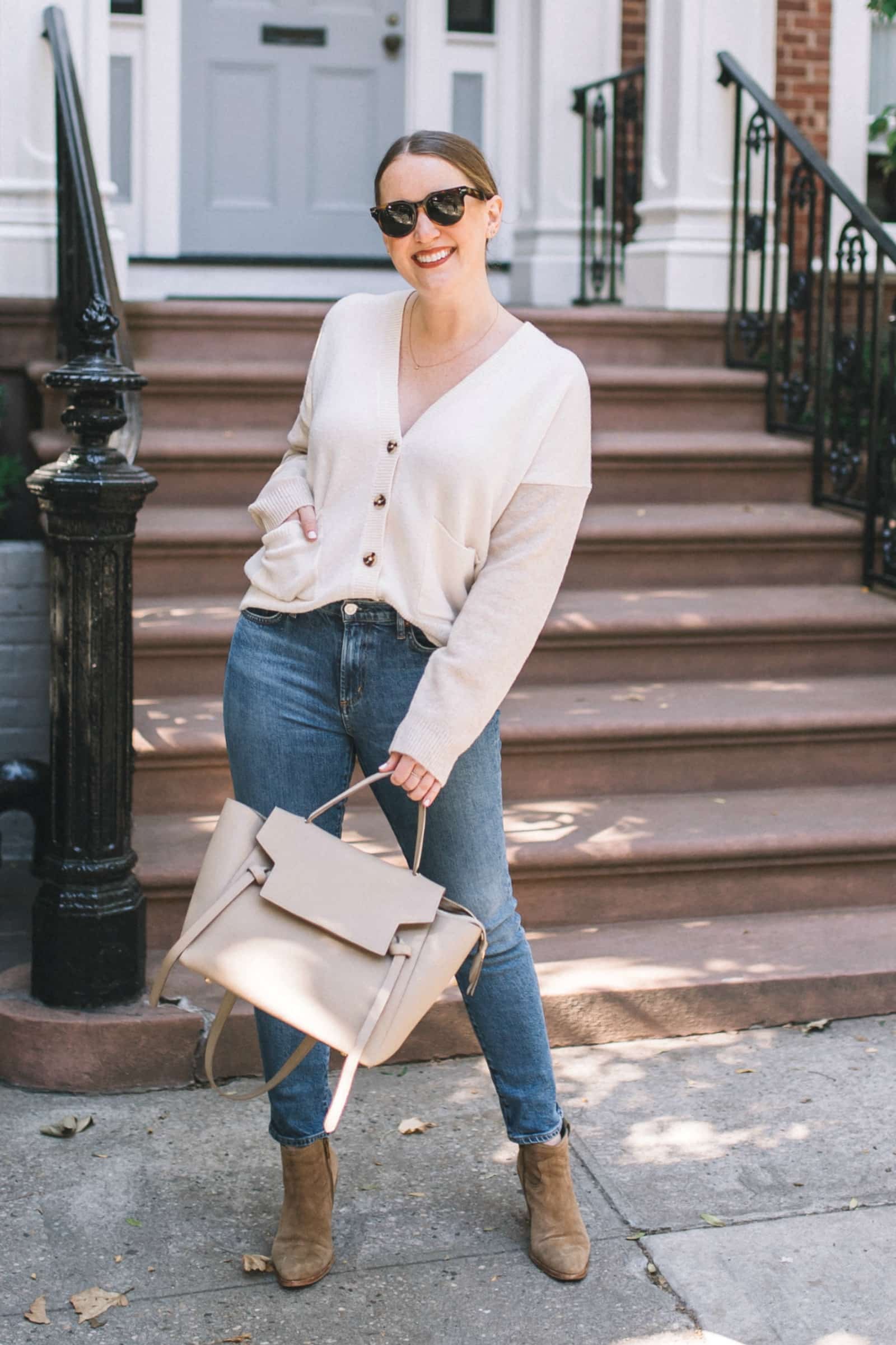 Madewell Colorblock Cardigan I wit & whimsy