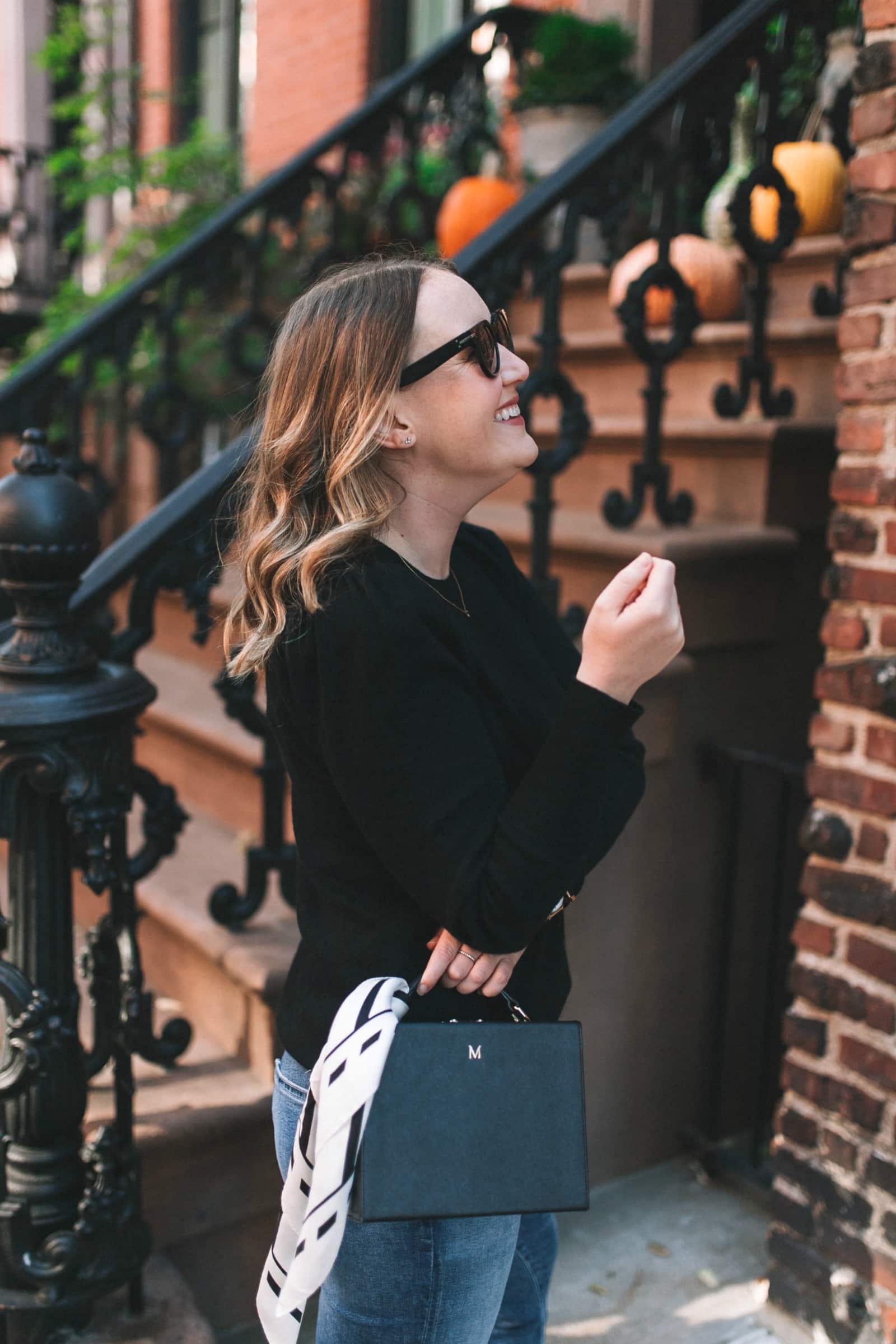 Puff Sleeve Cashmere Sweater I wit & whimsy