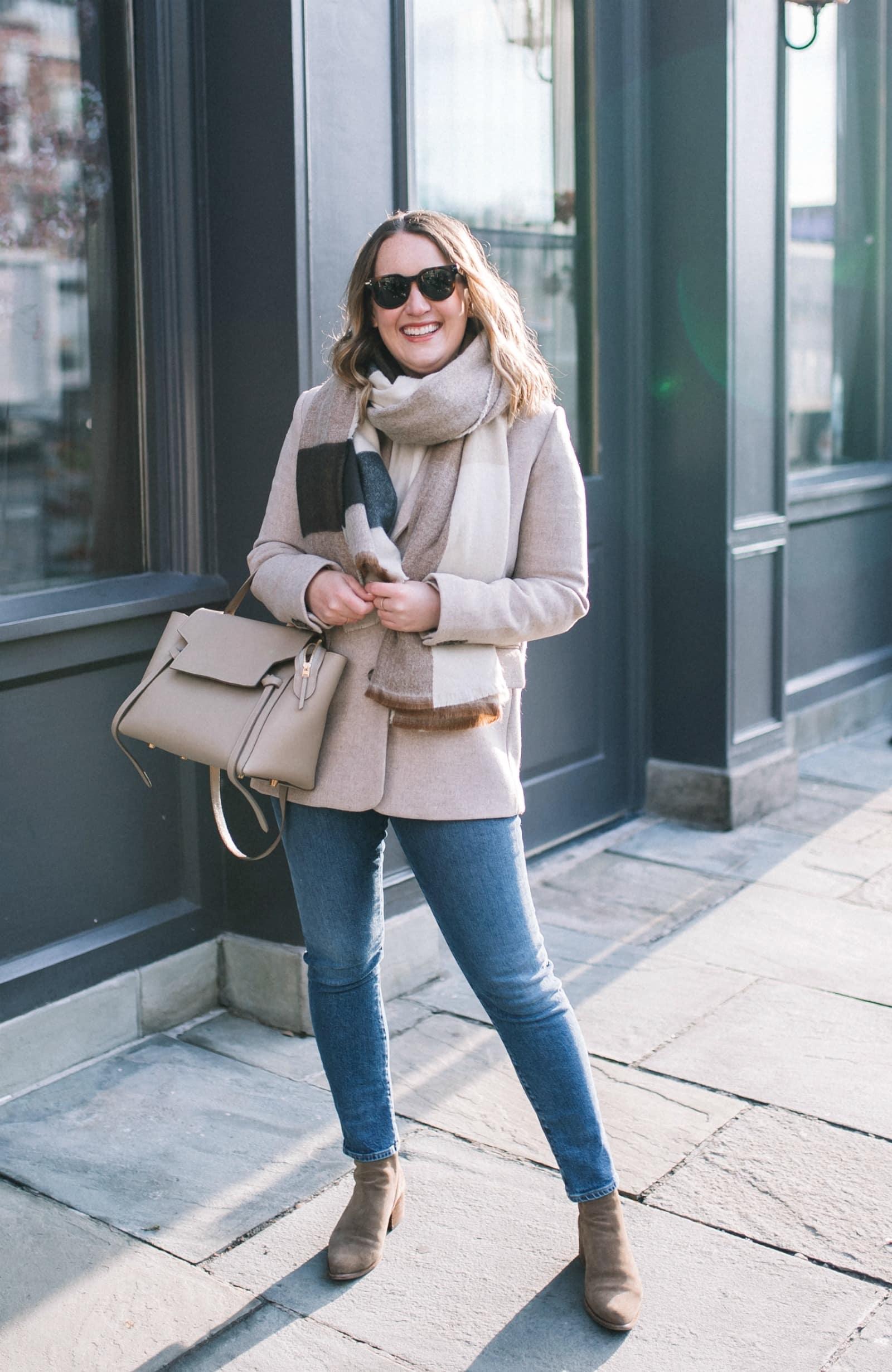 Easy Outfit with Blazer I wit & whimsy