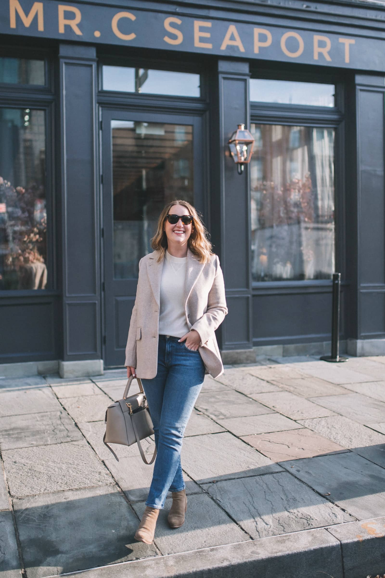 Easy Outfit with Blazer I wit & whimsy