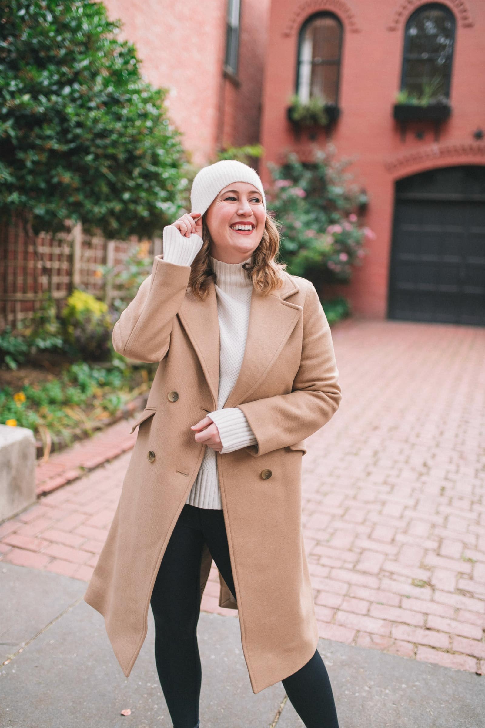 Everlane camel Over Coat I wit & whimsy