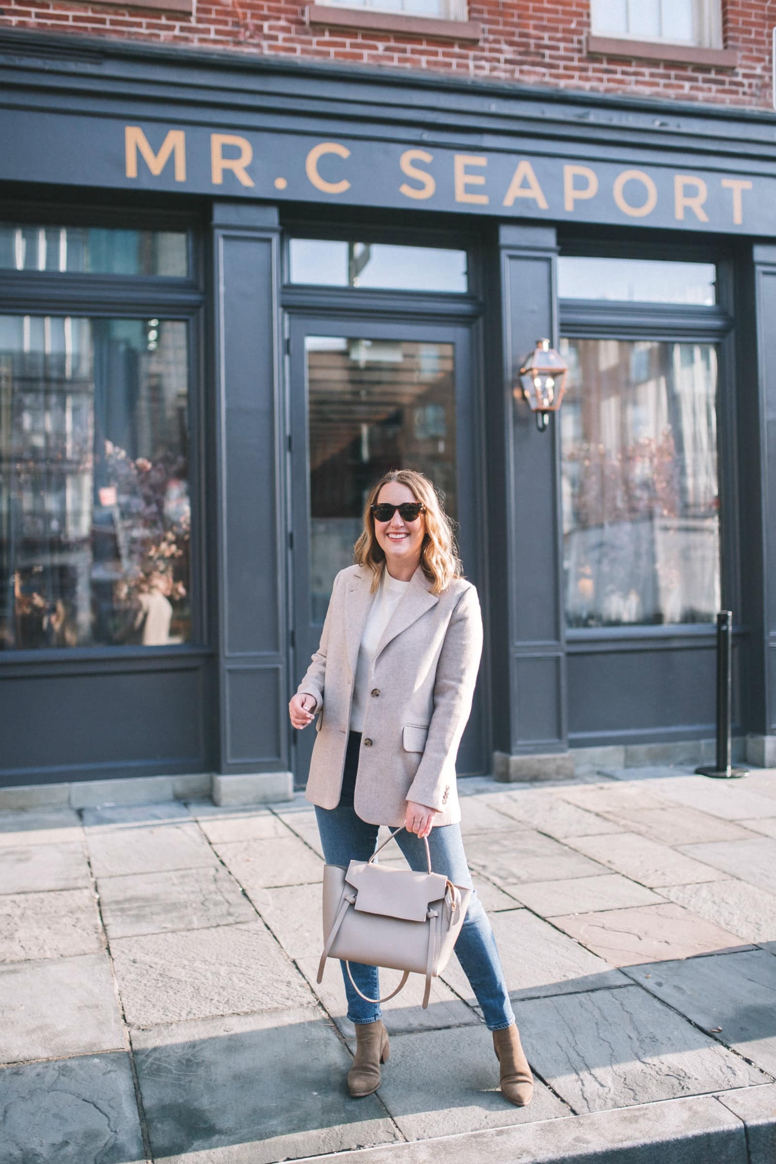 Easy Outfit with Blazer I wit & whimsy