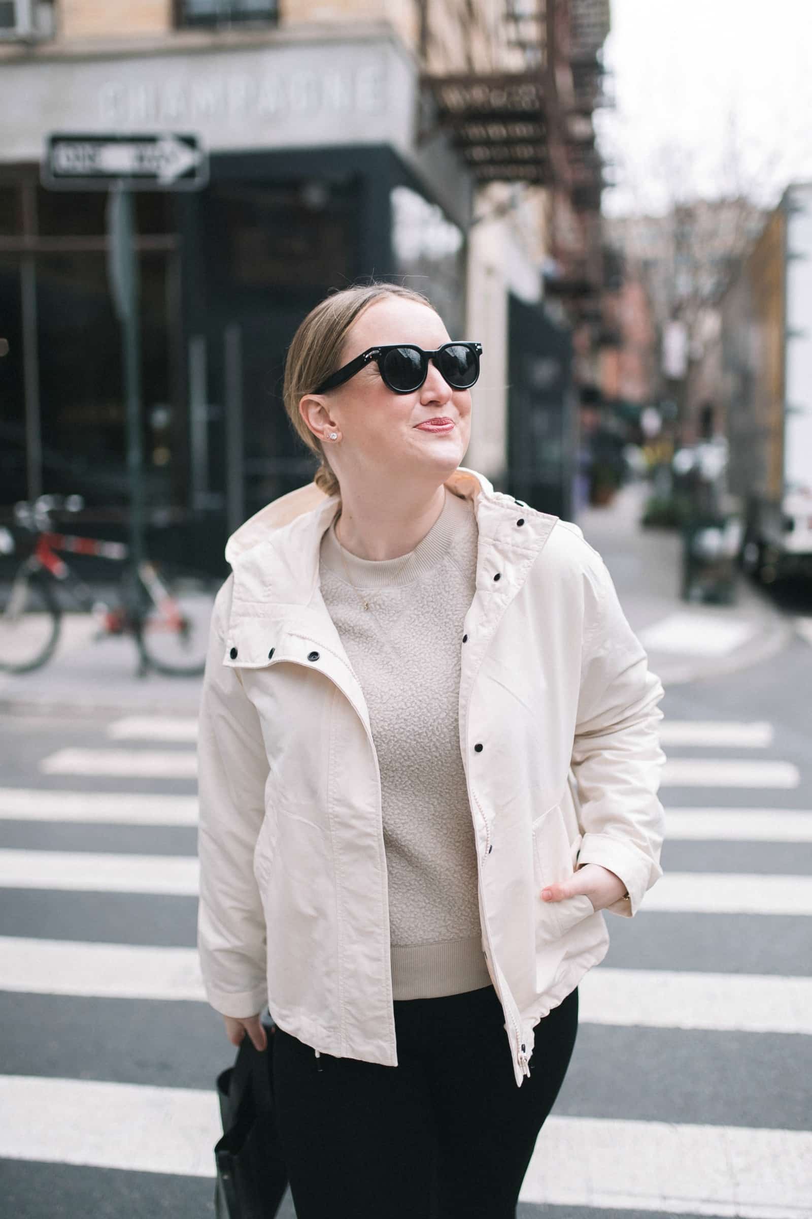 Everlane Windbreaker Everlane Hooded Windbreaker I wit & whimsy